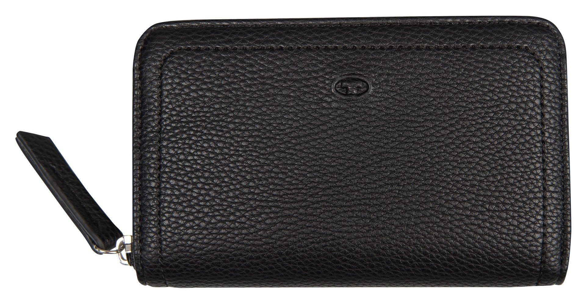 TOM TAILOR Geldbörse ELA Medium zip wallet, im dezenten Stil schwarz