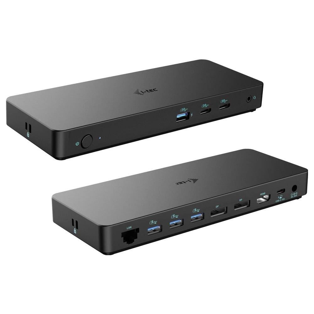 I-TEC Laptop-Dockingstation USB-C Triple Display Docking Station Gen 2 Pro + Power