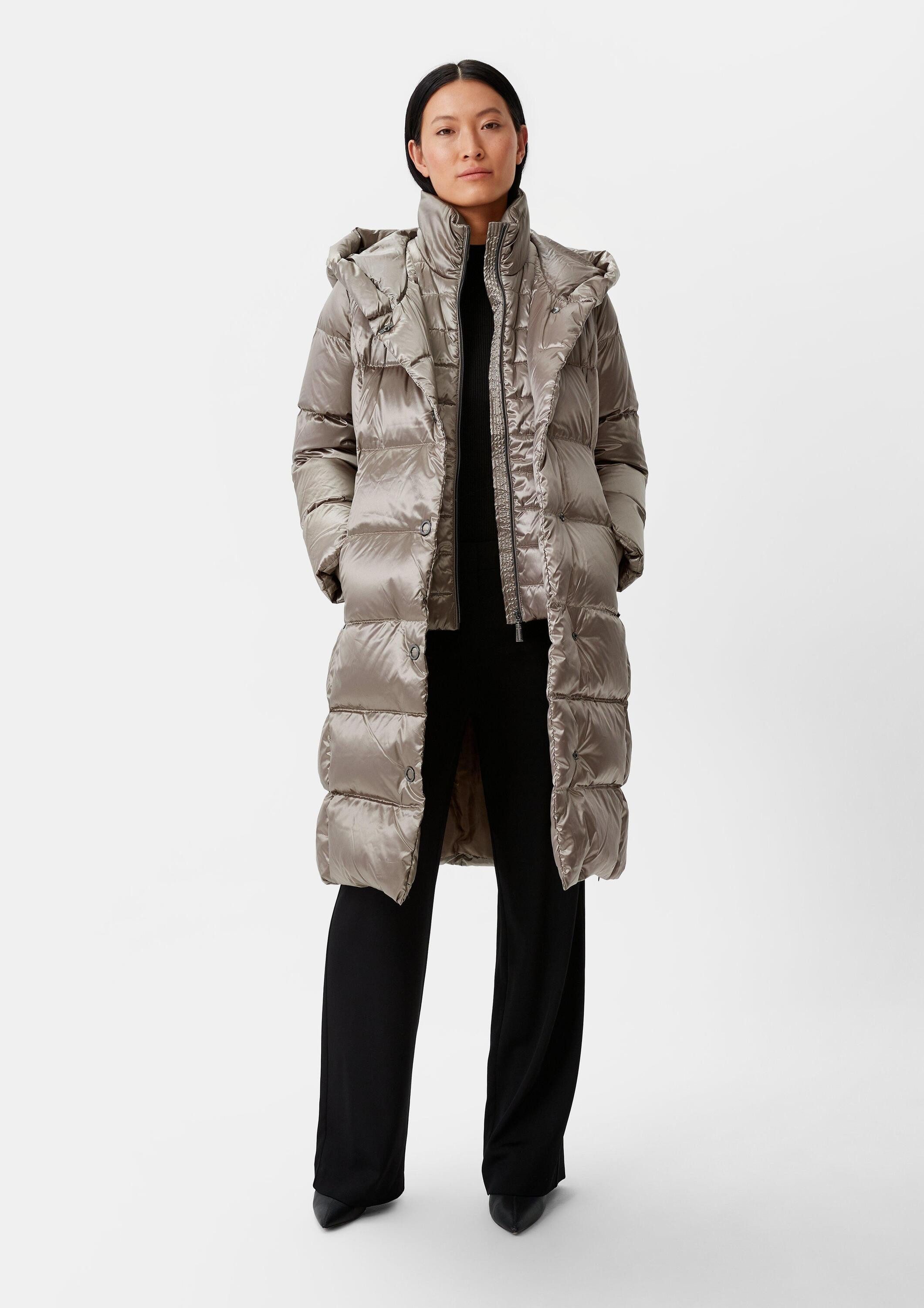 comma Wintermantel Outdoor-Mantel Daunenmantel im Metallic-Look günstig online kaufen