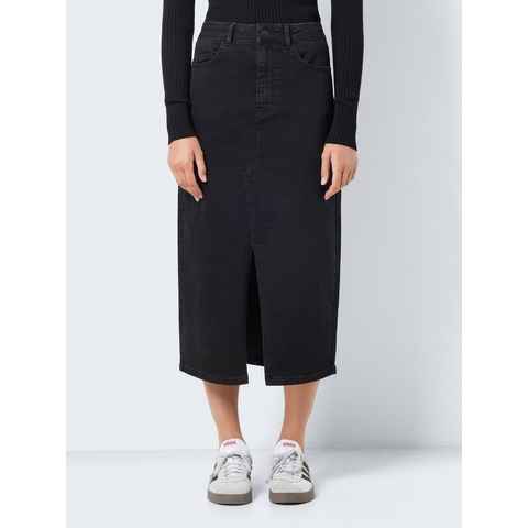 Noisy may Jeansrock NMKATH NW SLIT MIDI SKIRT VI478BL NOOS