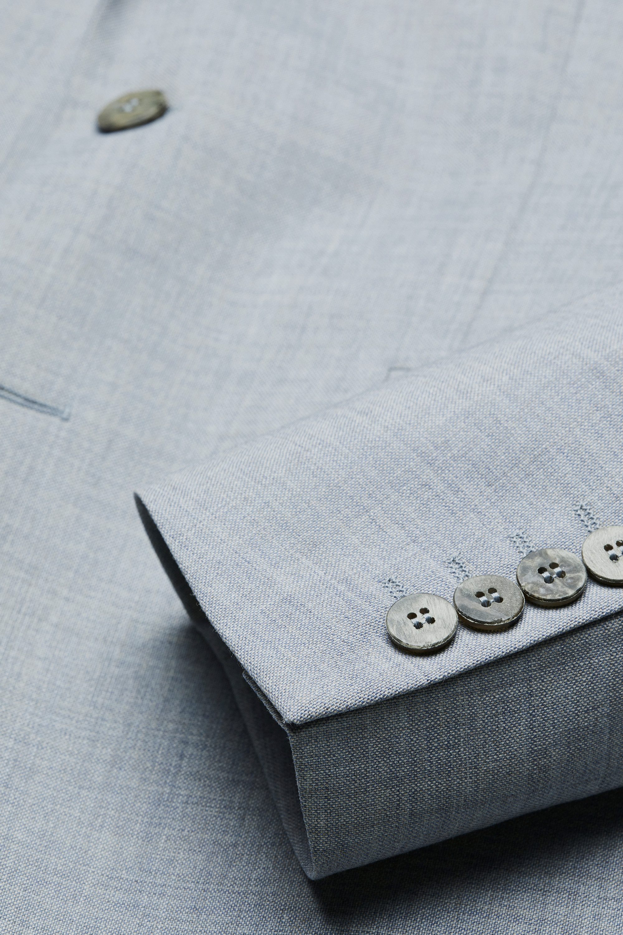 Digel Anzugsakko Rod (1-tlg., Schurwolle) Touching Buttons, Abnehmbarer Revers-Pin