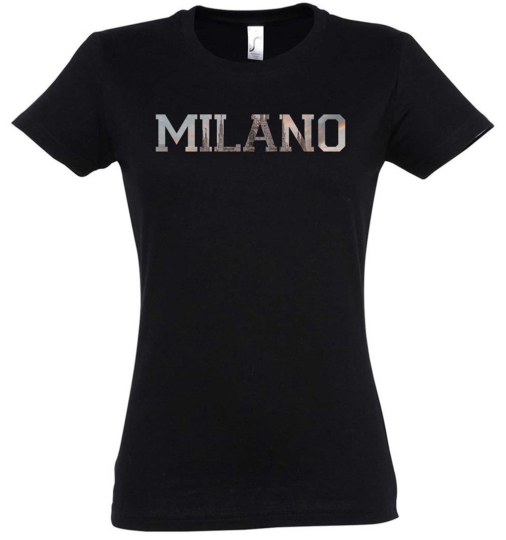 Urban Backwoods Print-Shirt Milano Damen T-Shirt günstig online kaufen