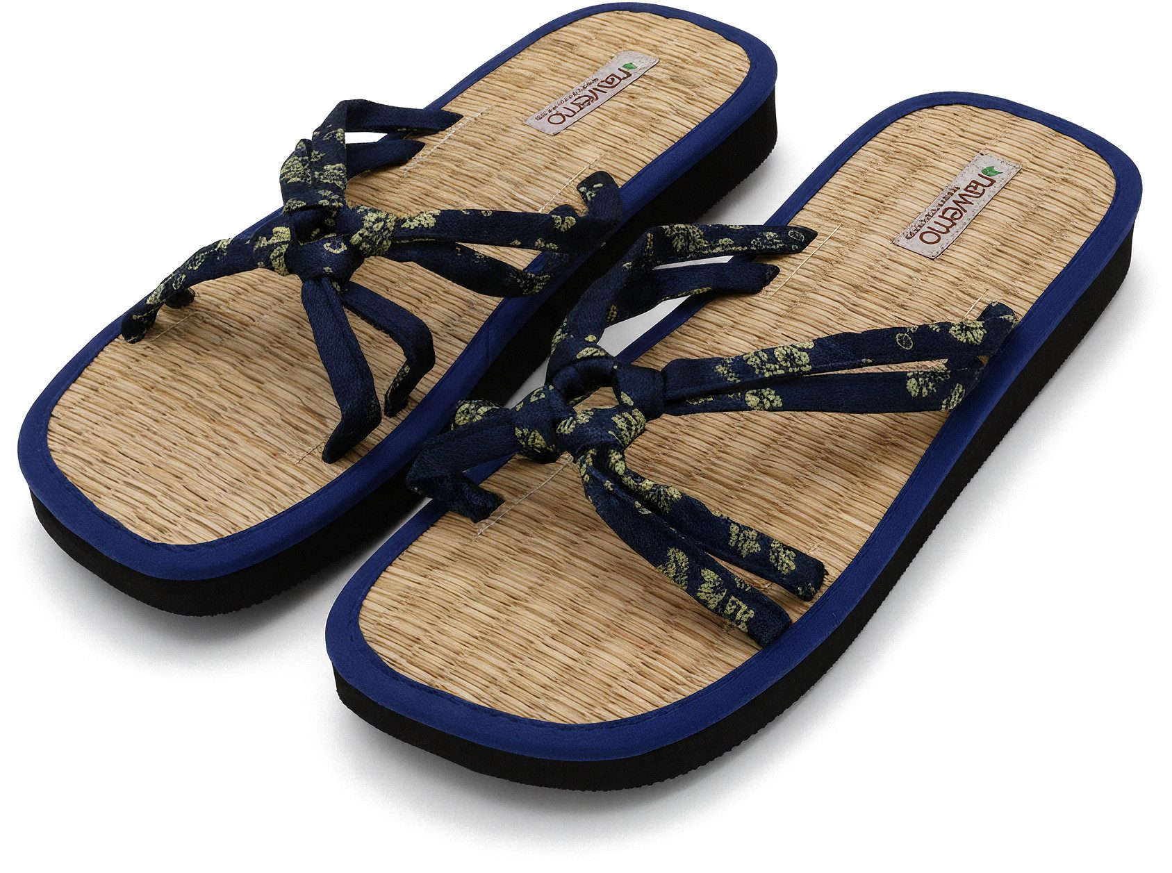 Nawemo Zimtslipper Checked Blue von Nawemo Slipper