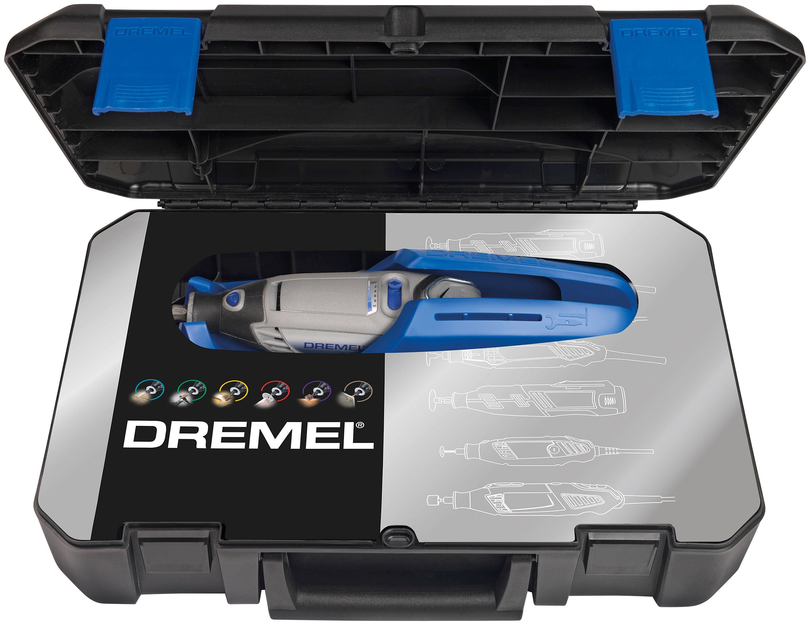 DREMEL Elektro-Multifunktionswerkzeug 3000-1/25 EZ, Set, 25-St.