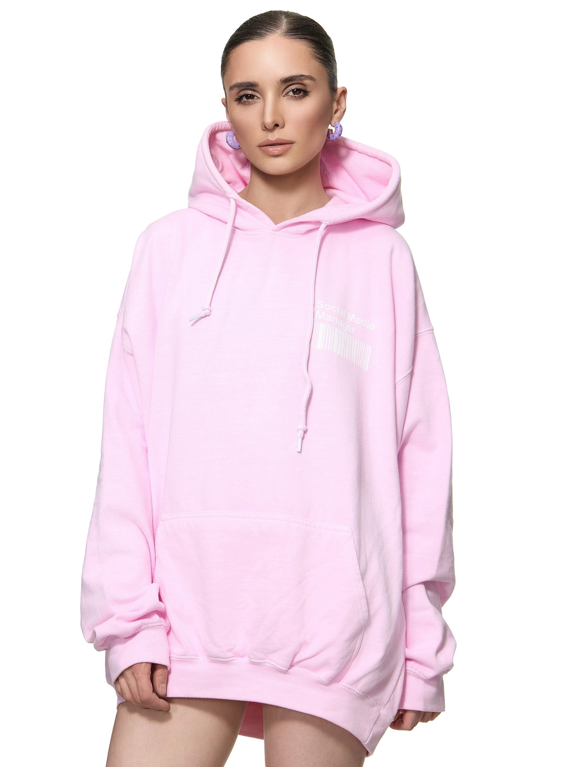 Worldclassca Hoodie Worldclassca Oversized MANAGER Print günstig online kaufen