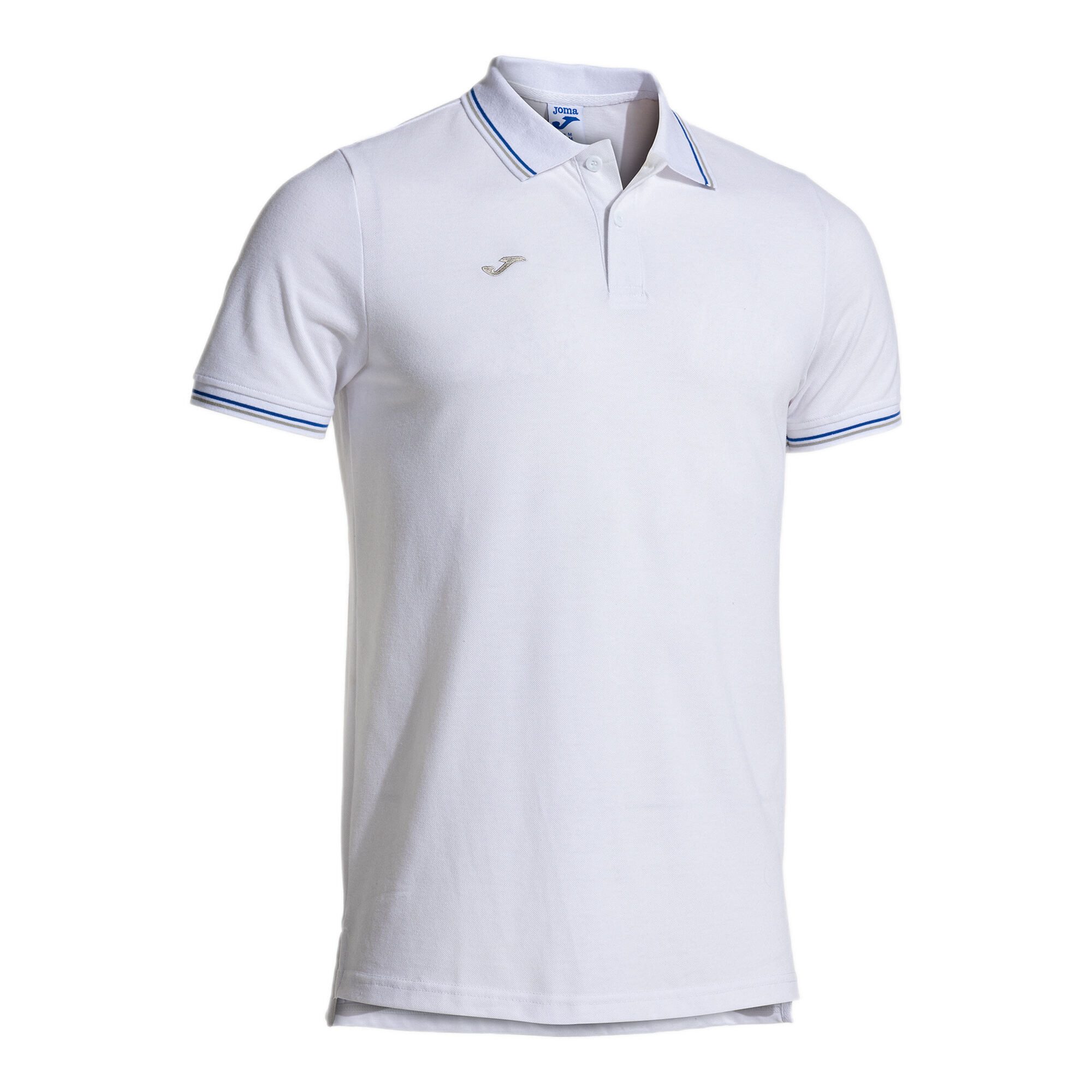 Joma Poloshirt Confort Classic (atmungsaktiv, bequem) weiss Herren