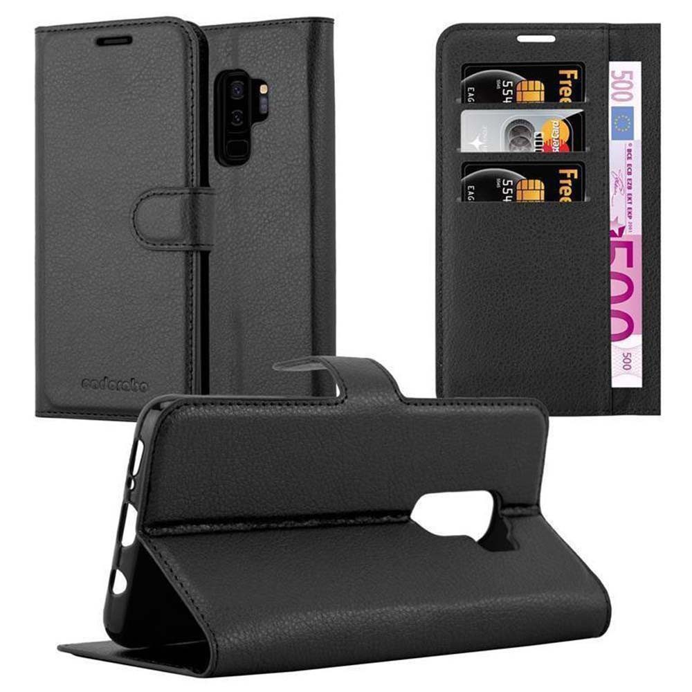 Cadorabo Handyhülle für Samsung Galaxy S9 PLUS Hülle Samsung Galaxy S9 PLUS, Hülle Schutzhülle mit Standfunktion, Kartenfach und Magnetverschluss