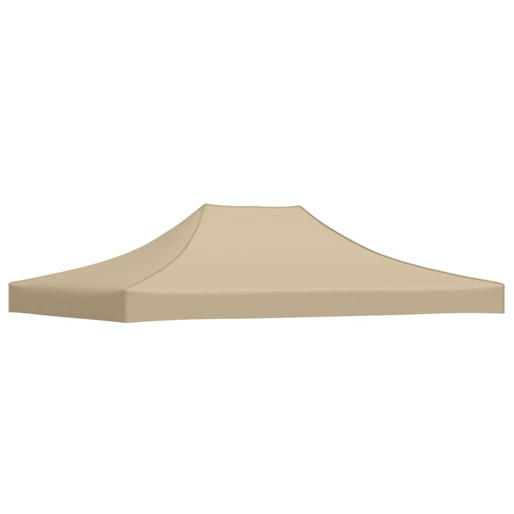 vidaXL Pavillon-Ersatzdach Partyzelt-Dach 4,5x3 m Beige 270 g/m², 430 x 290 cm