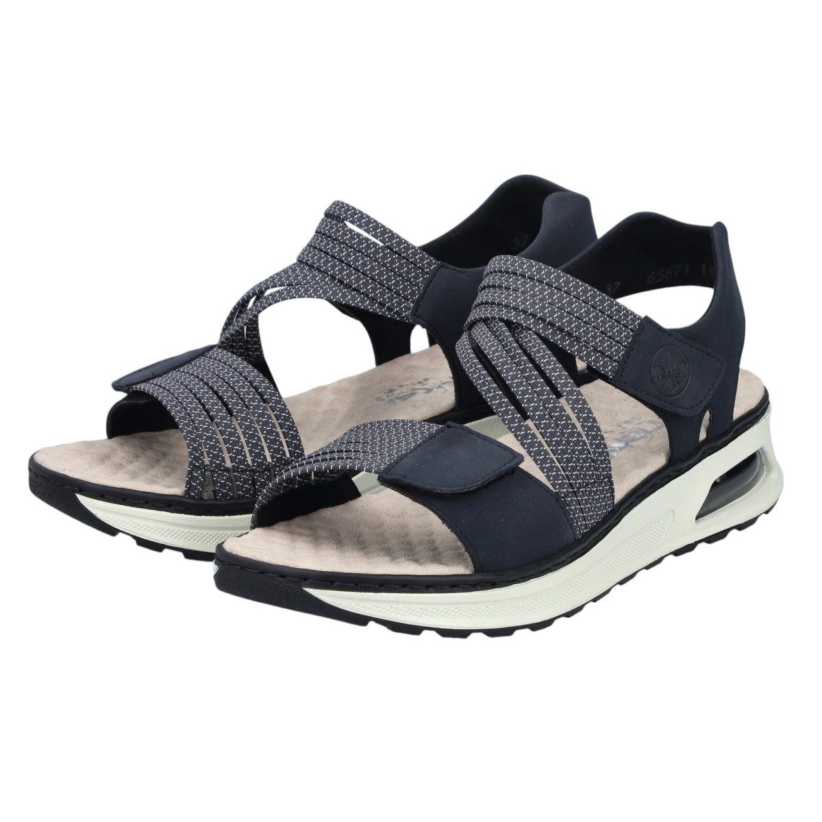 Rieker 65671 navyblau Damen Sandale