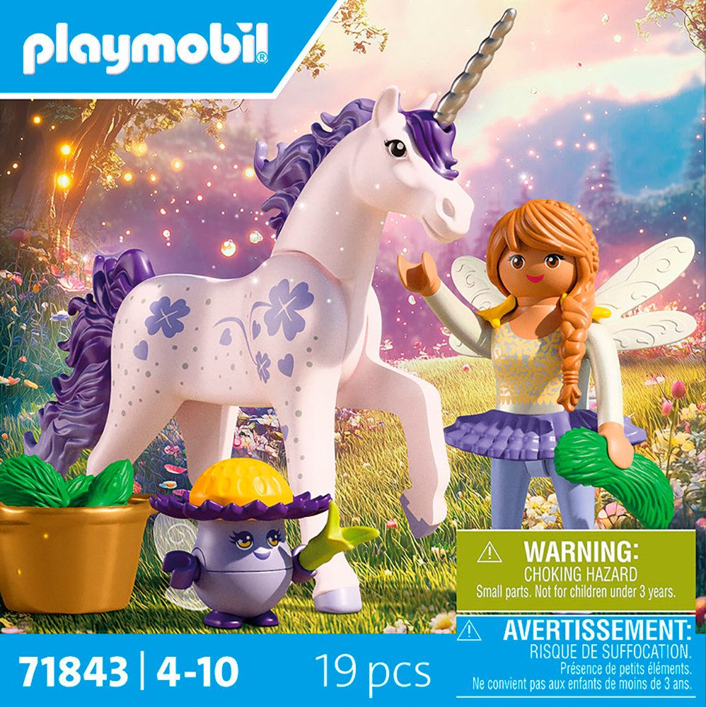 Playmobil® Sammeleinhorn, Glückslavendel mit Fee (71843), günstig online kaufen