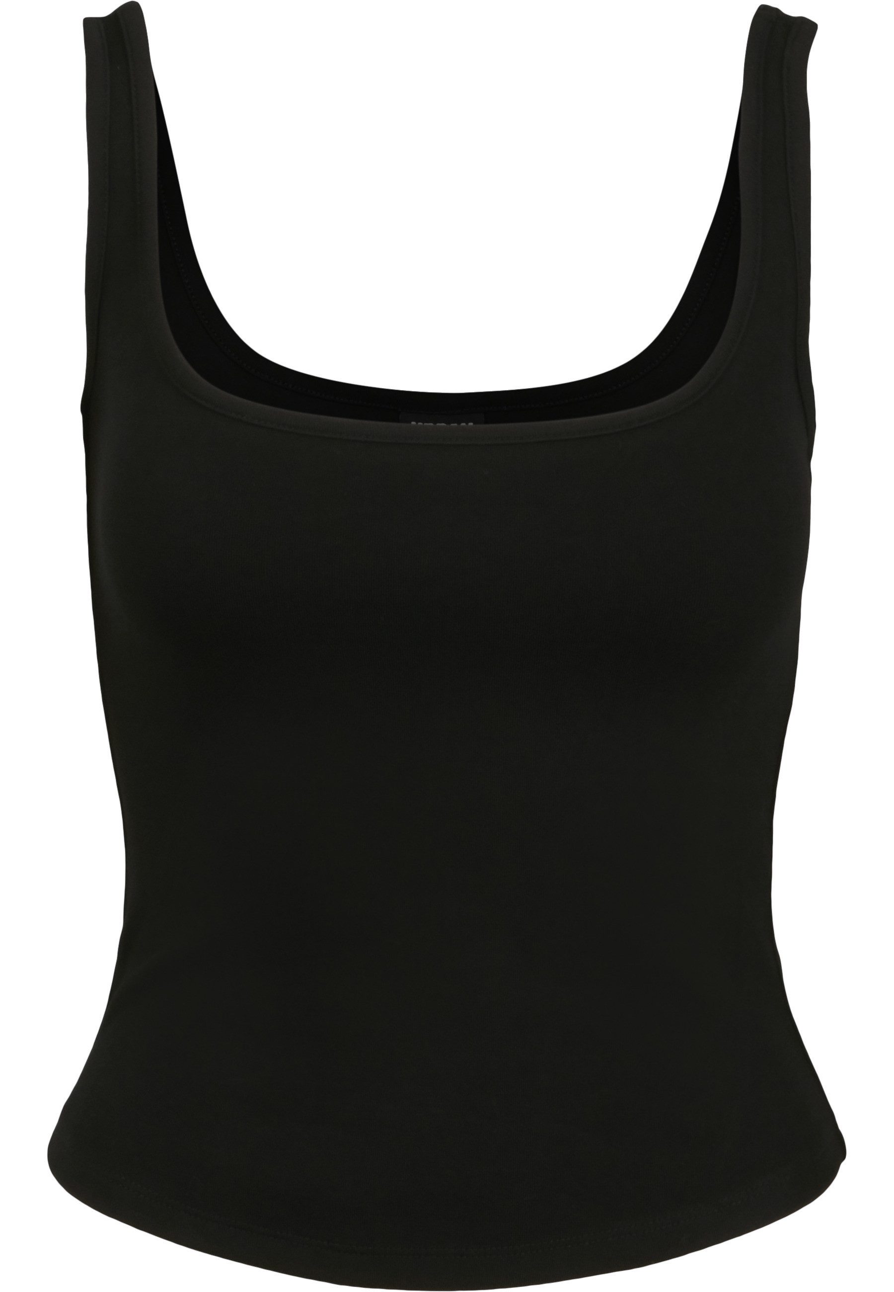 URBAN CLASSICS Tanktop Urban Classics Damen Ladies Wide Neck Top (1-tlg)