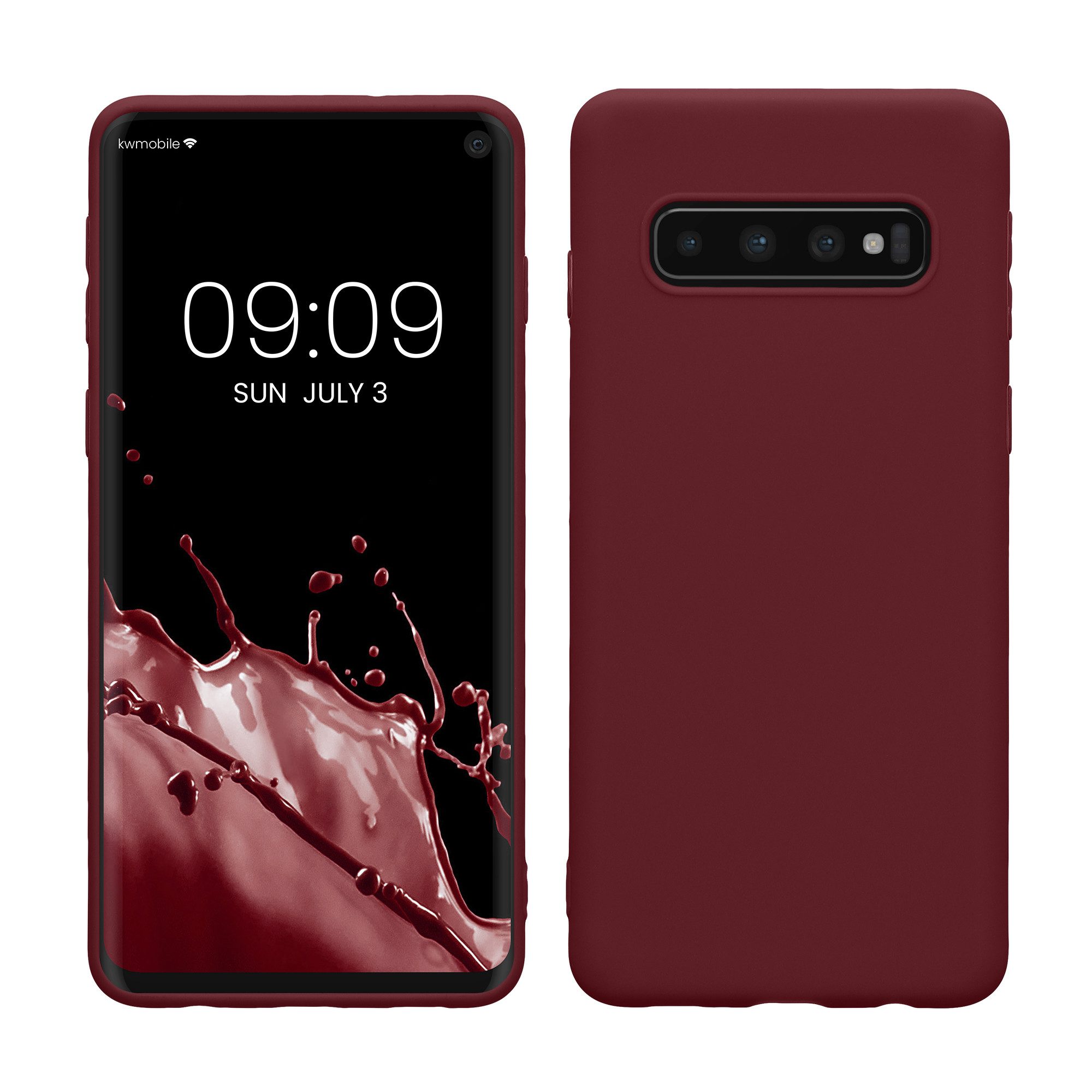 kwmobile Handyhülle Hülle für Samsung Galaxy S10, Hülle Silikon - Soft Handyhülle - Handy Case Cover