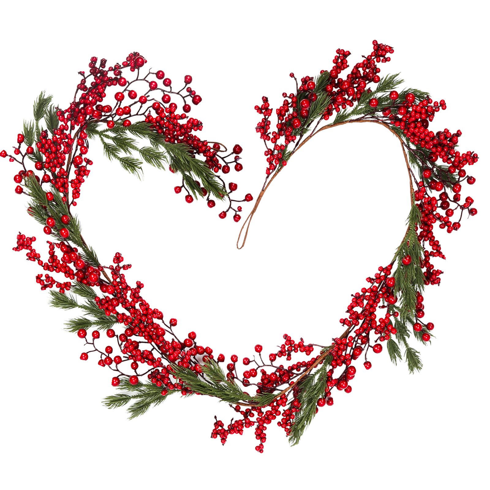 Kunstgirlande 1.8M Rot Beeren Girlande Weihnachten günstig online kaufen