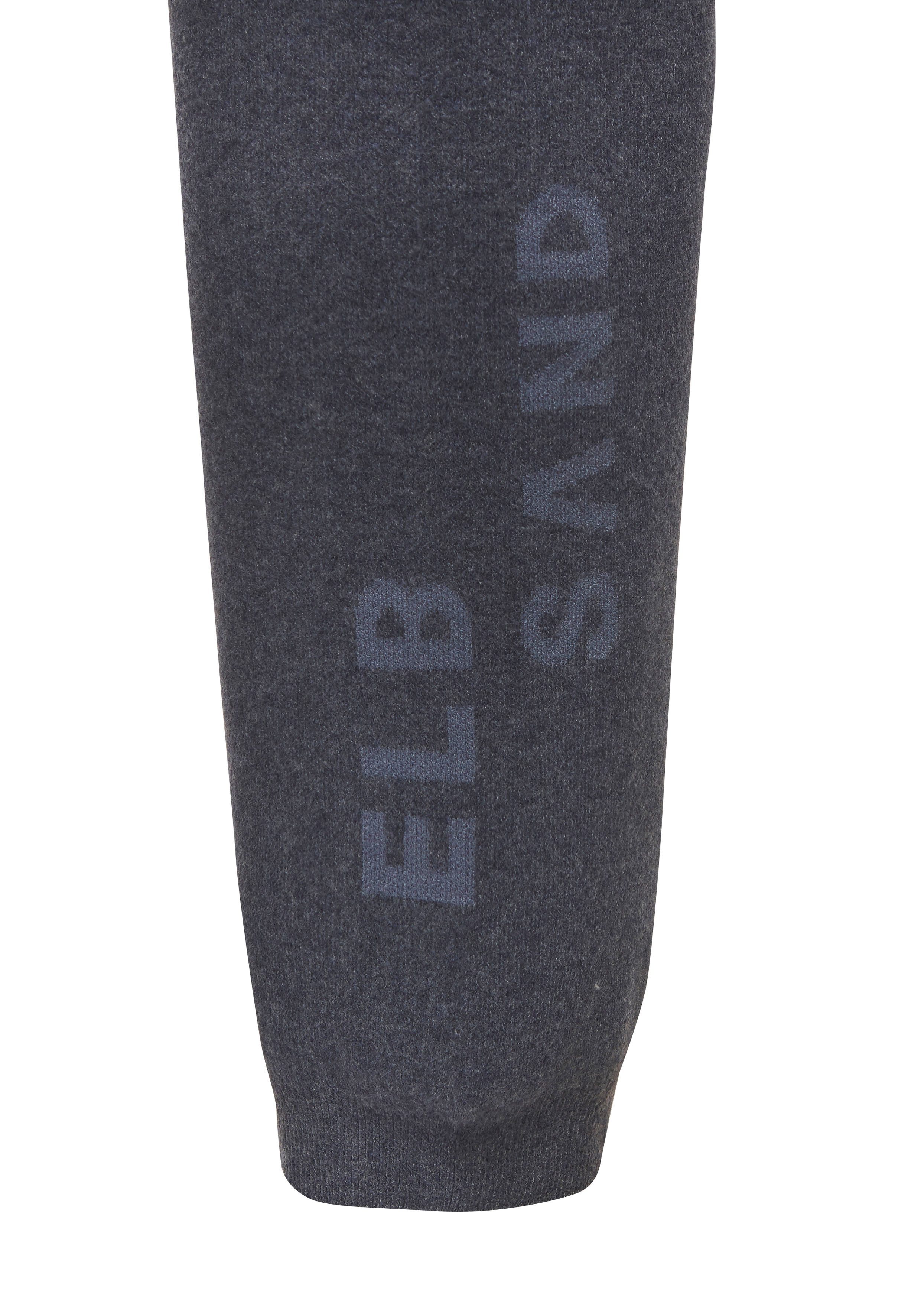 Elbsand Strickhose mit eingestricktem Logo, aus hochwertigen Feinstrick, Loungewear