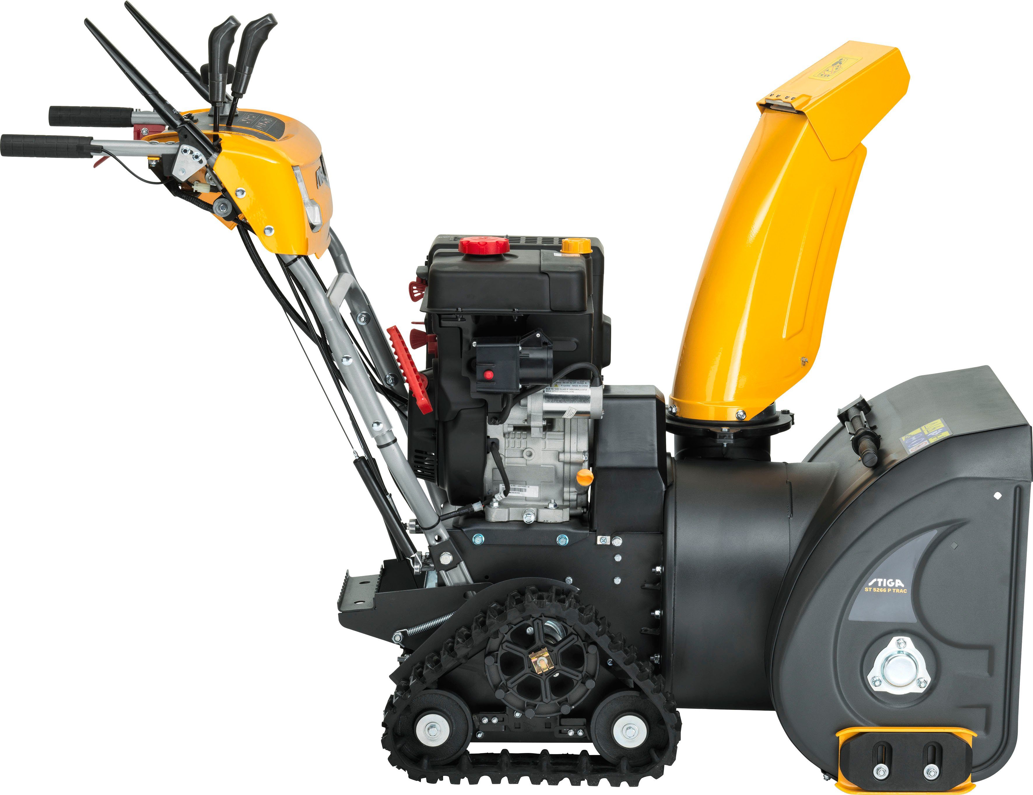 STIGA GARDEN Benzin-Schneefräse ST 5266 P Trac, 66 cm Arbeitsbreite, Elektrostart, Raupenantrieb
