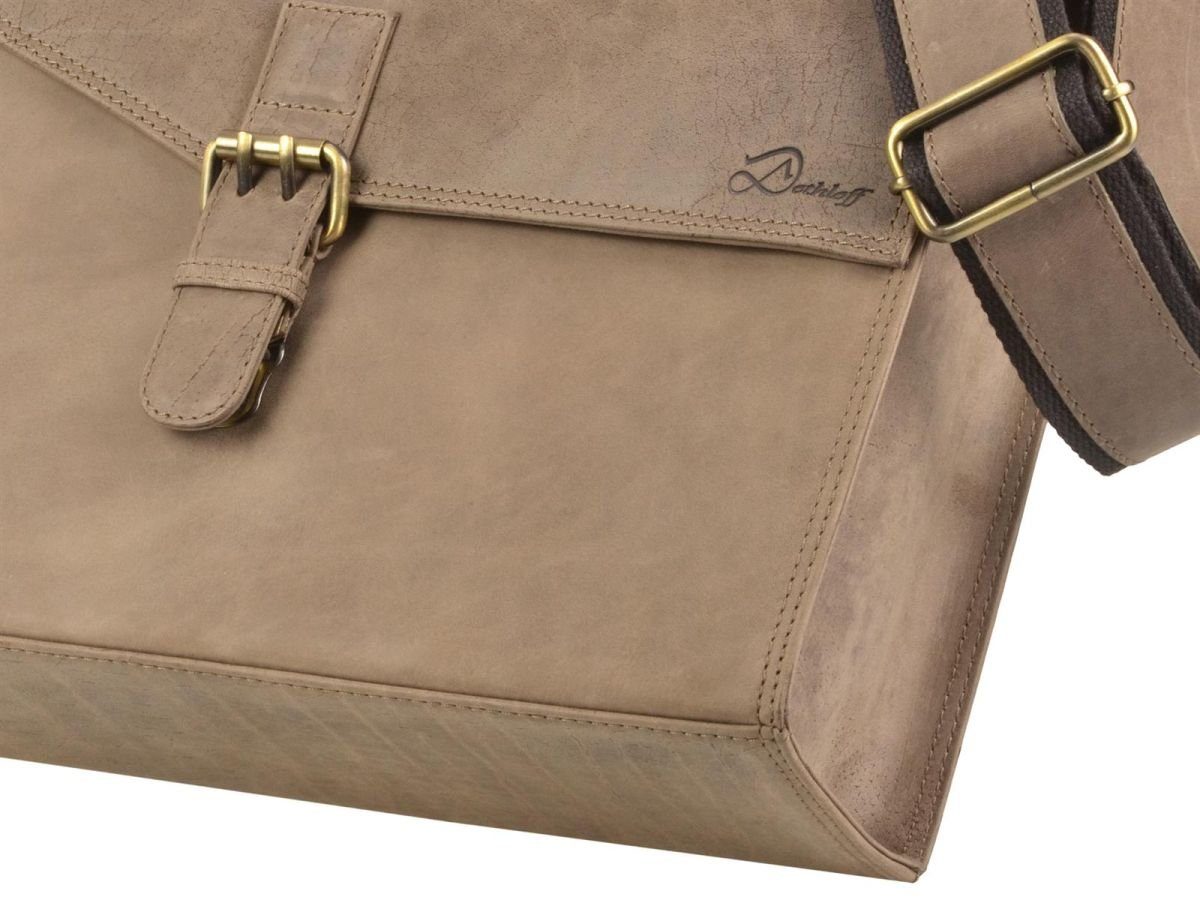 Dethloff Umhängetasche Hunter, Schultertasche, Messenger Bag 36cm