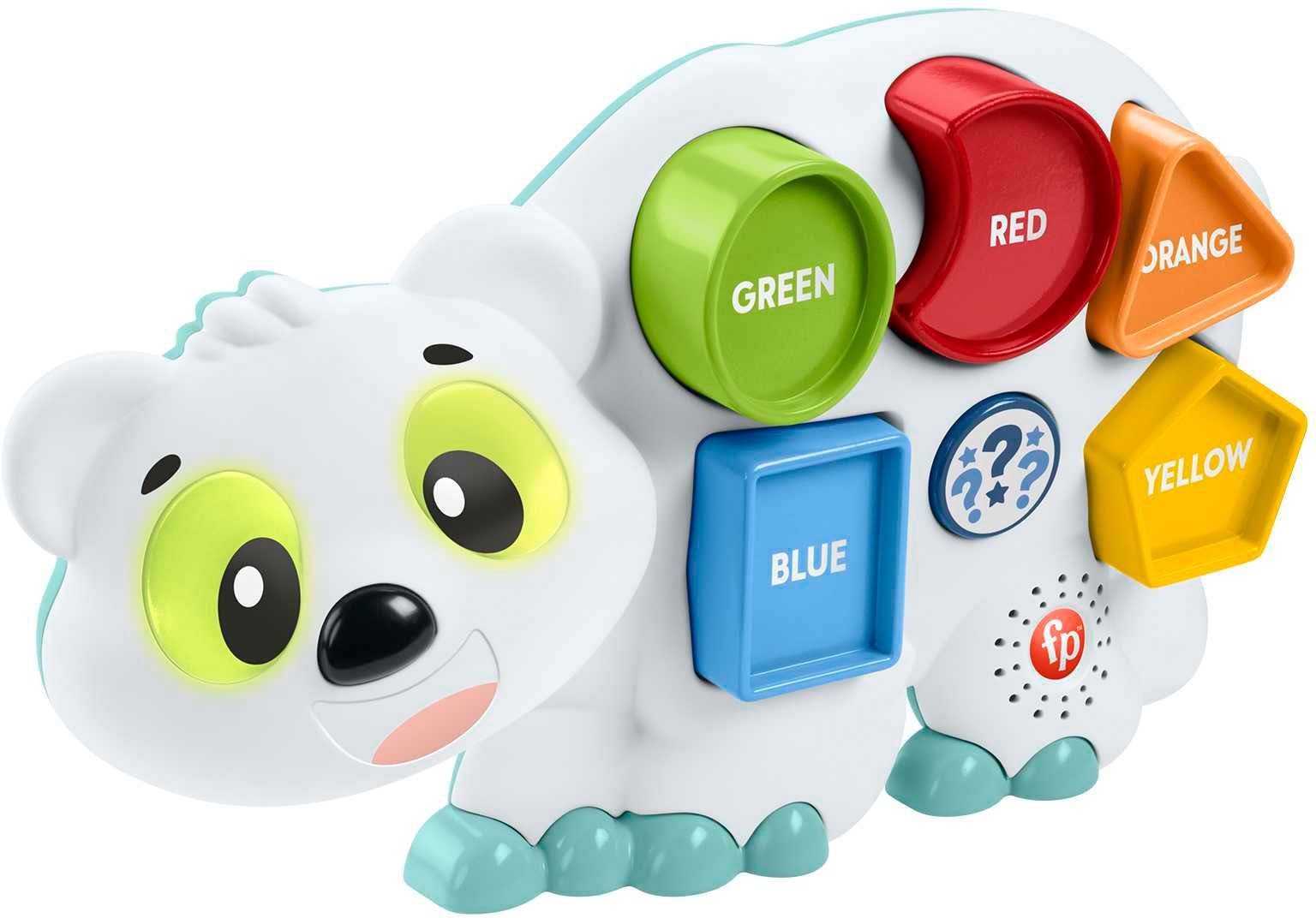 Fisher-Price® Lernspielzeug BlinkiLinkis Formen Eisbär, mit Licht und Sound