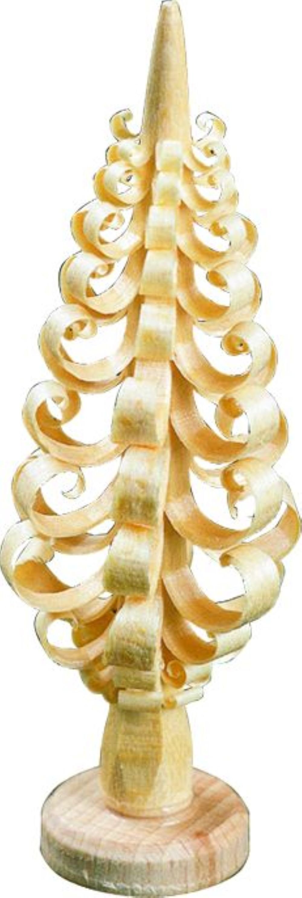 Richard Glaesser Dekobaum Spanbaum aus Lindenholz, Handwerkskunst aus dem Erzgebirge