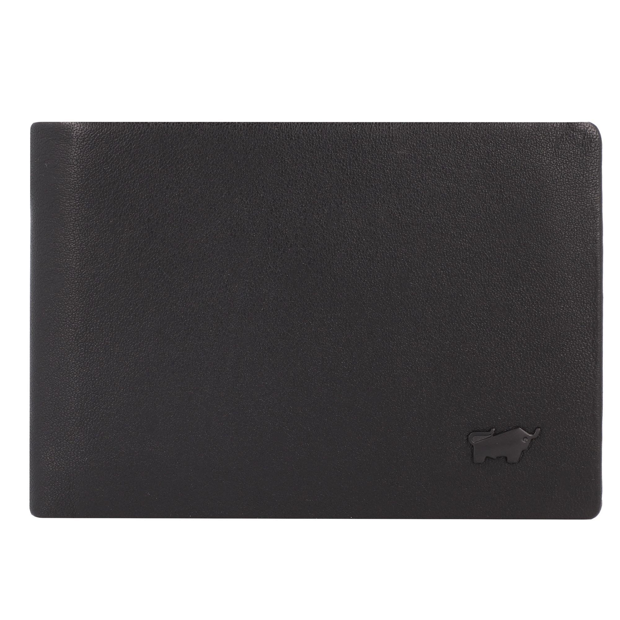 Portefeuille Braun Büffel Hannes RFID Navy - Cuir - Protection Anti-vol - Neuf Avec étiquettes