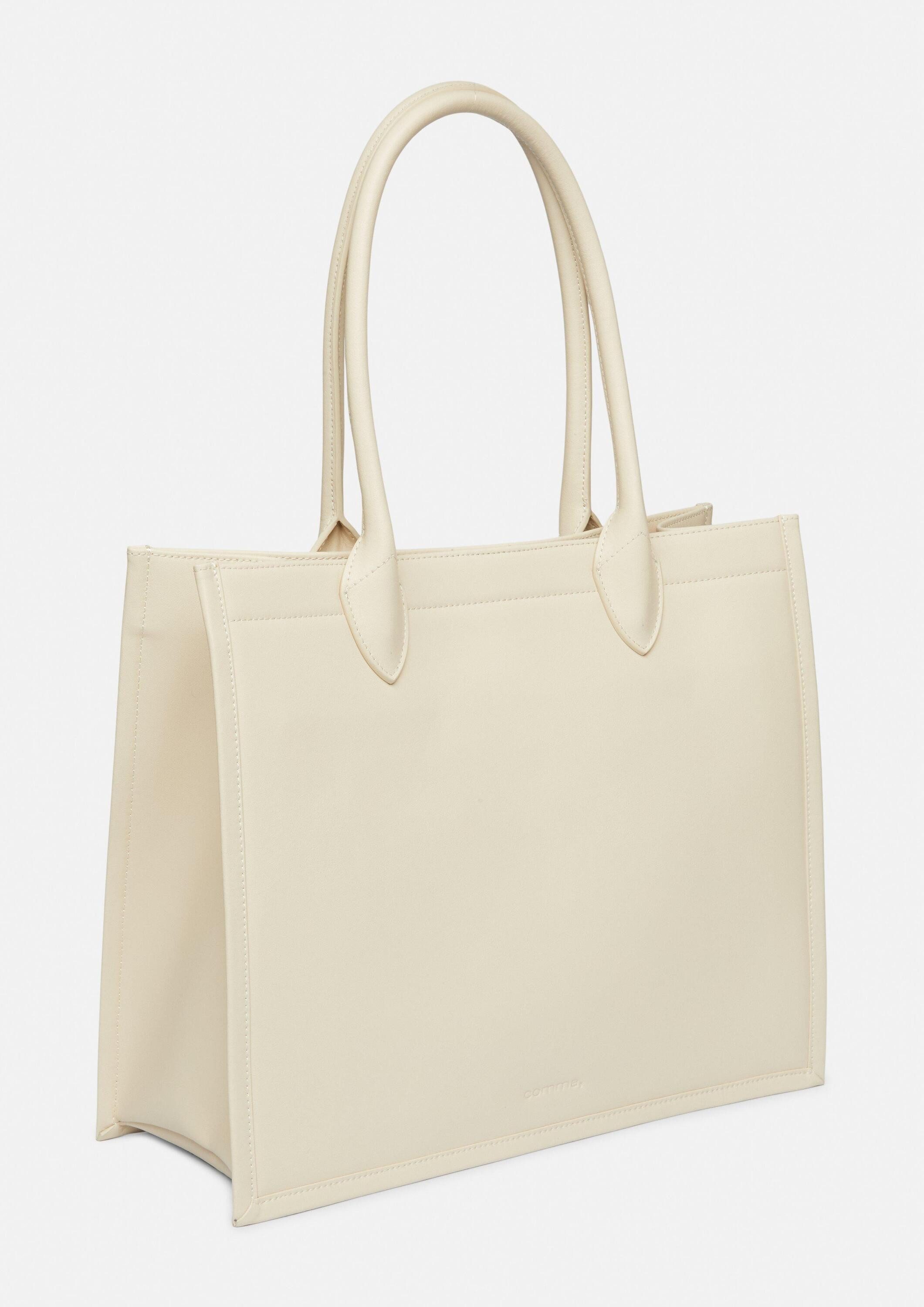 comma Shopper Shopper, Shopper aus Glattleder mit Magnetverschluss
