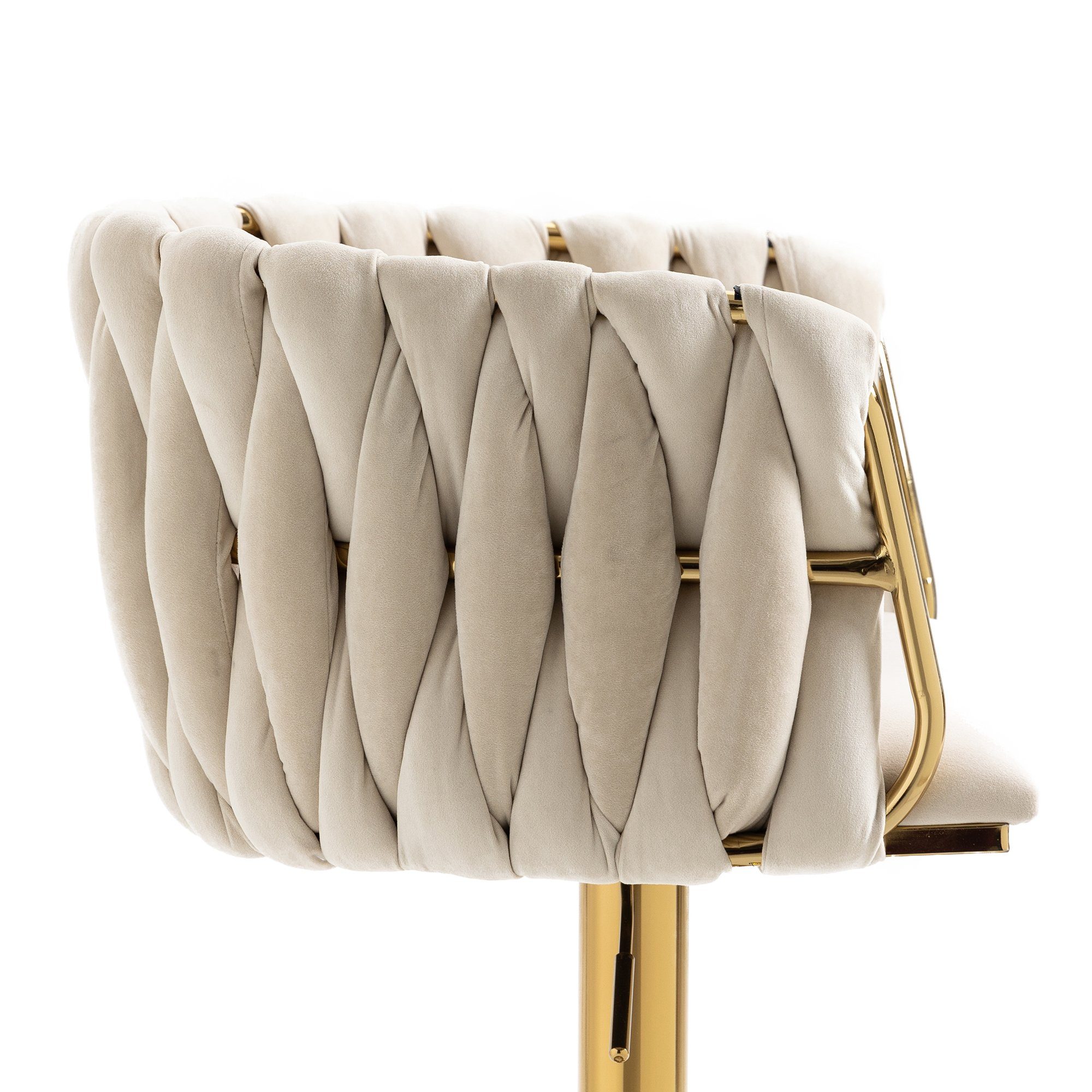 OKWISH Barhocker Drehbare Barhocker, 2er-Set, höhenverstellbare Tresenstühl günstig online kaufen