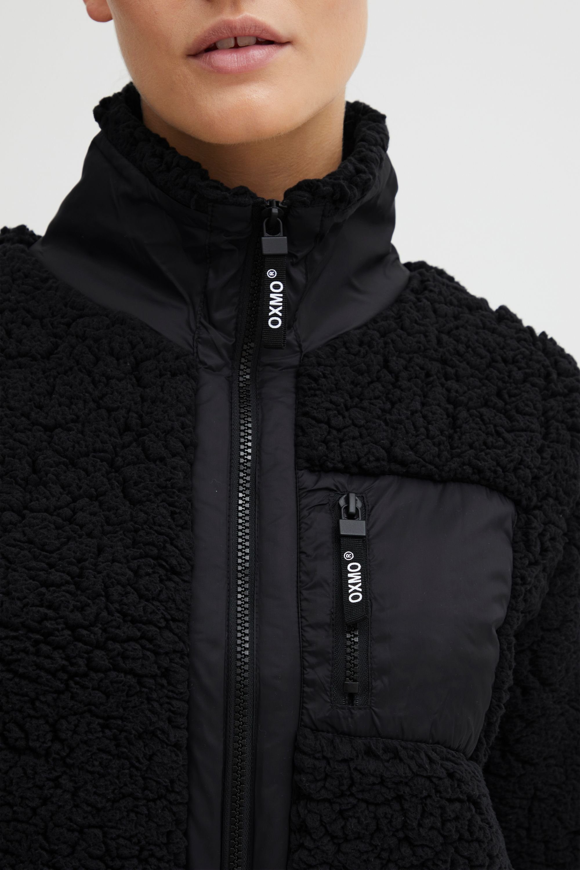 OXMO Fellimitatjacke OXELINE 21800131-ME (194007) Black