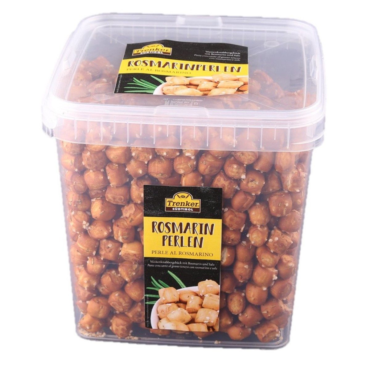 Trenker Knabberei Rosmarinperlen, Knabbergebäck mit Rosmarin, 1250g, Trenker Südtirol, 1250 g