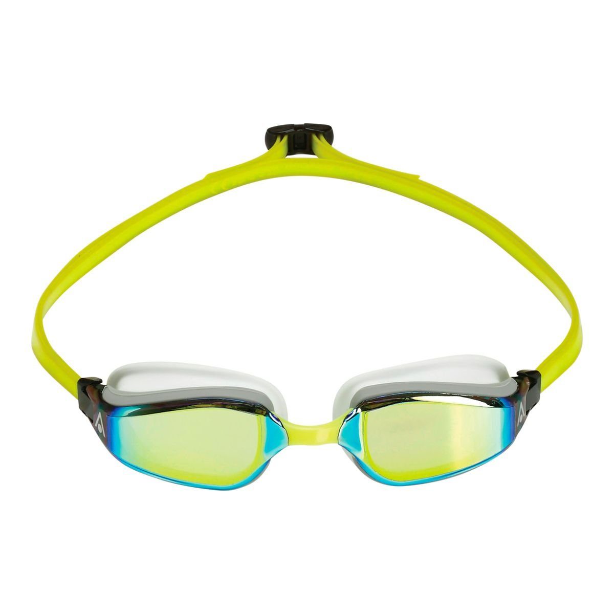 Fastlane Mirror weiß/gelb Schwimmbrille Aquasphere Titanium