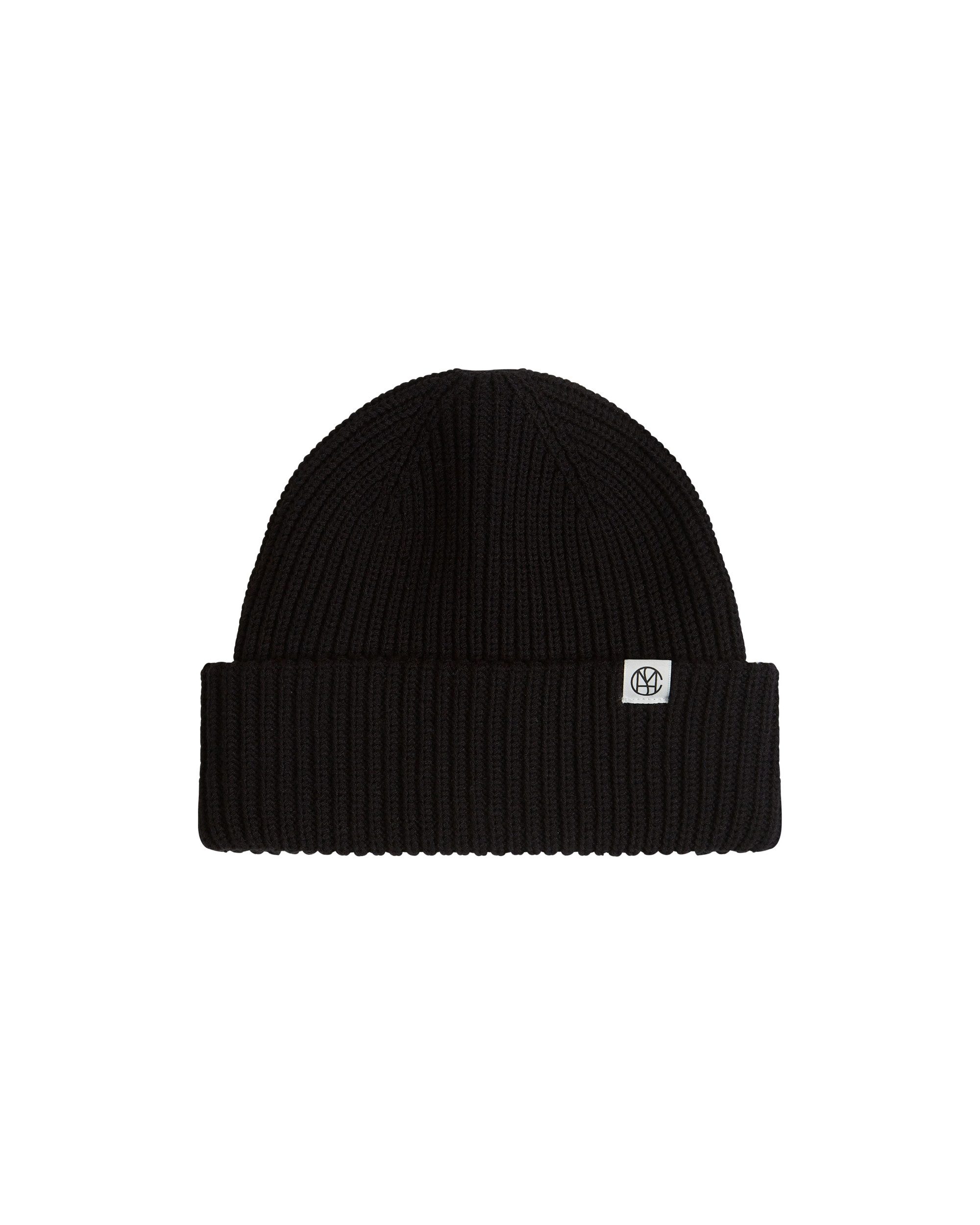 Moss Copenhagen Strickmütze MSCHGaline Rachelle Icon Beanie Black