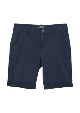 s.Oliver Hose & Shorts Regular: Bermuda aus Baumwollmix Garment Dye