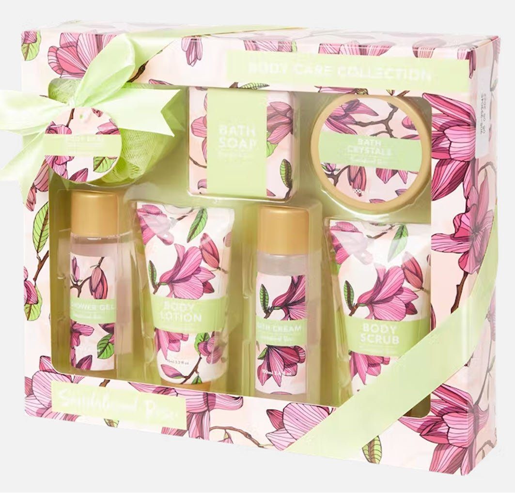 Pinkes Pflegepaket / Pflegeset / Gesundheits und Wellness-Box / Geschenke  für Frauen / Entspannungs-Kits / Pinke Schönheitsboxen - .de