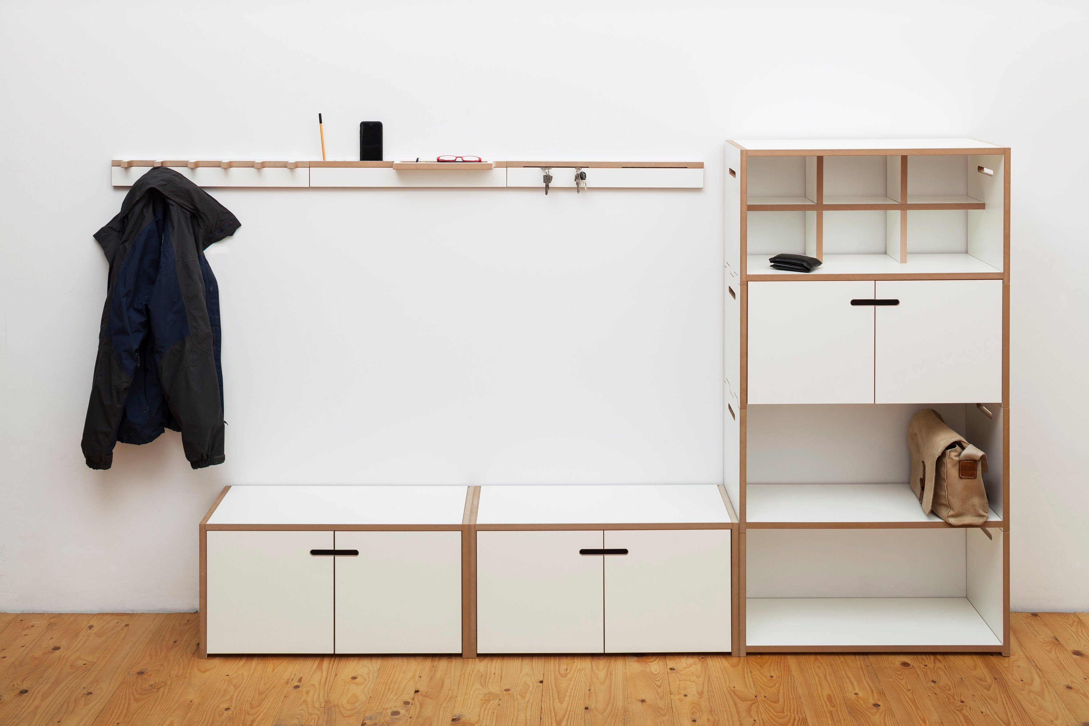 Tojo Garderobenpaneel Tojo-grad schlüssel, Breite 60 cm