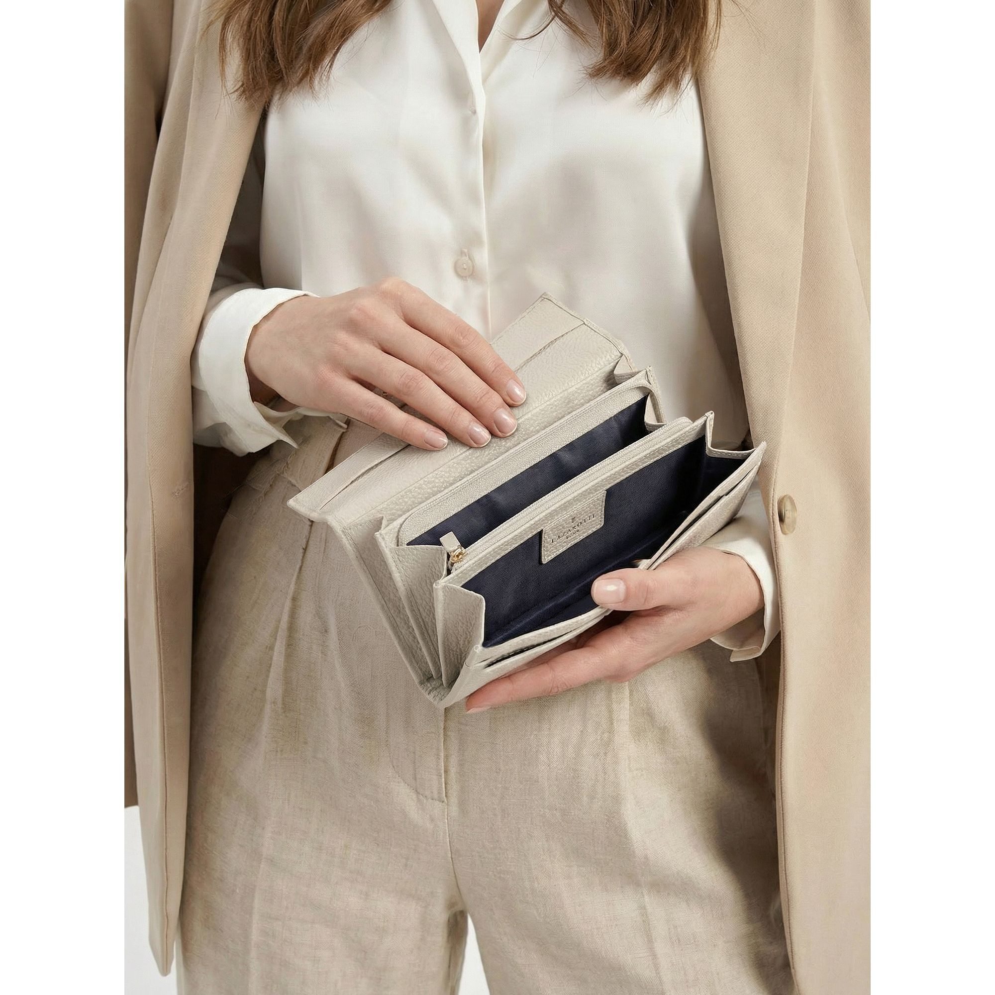 Lazarotti Geldbörse Bologna Leather, Leder