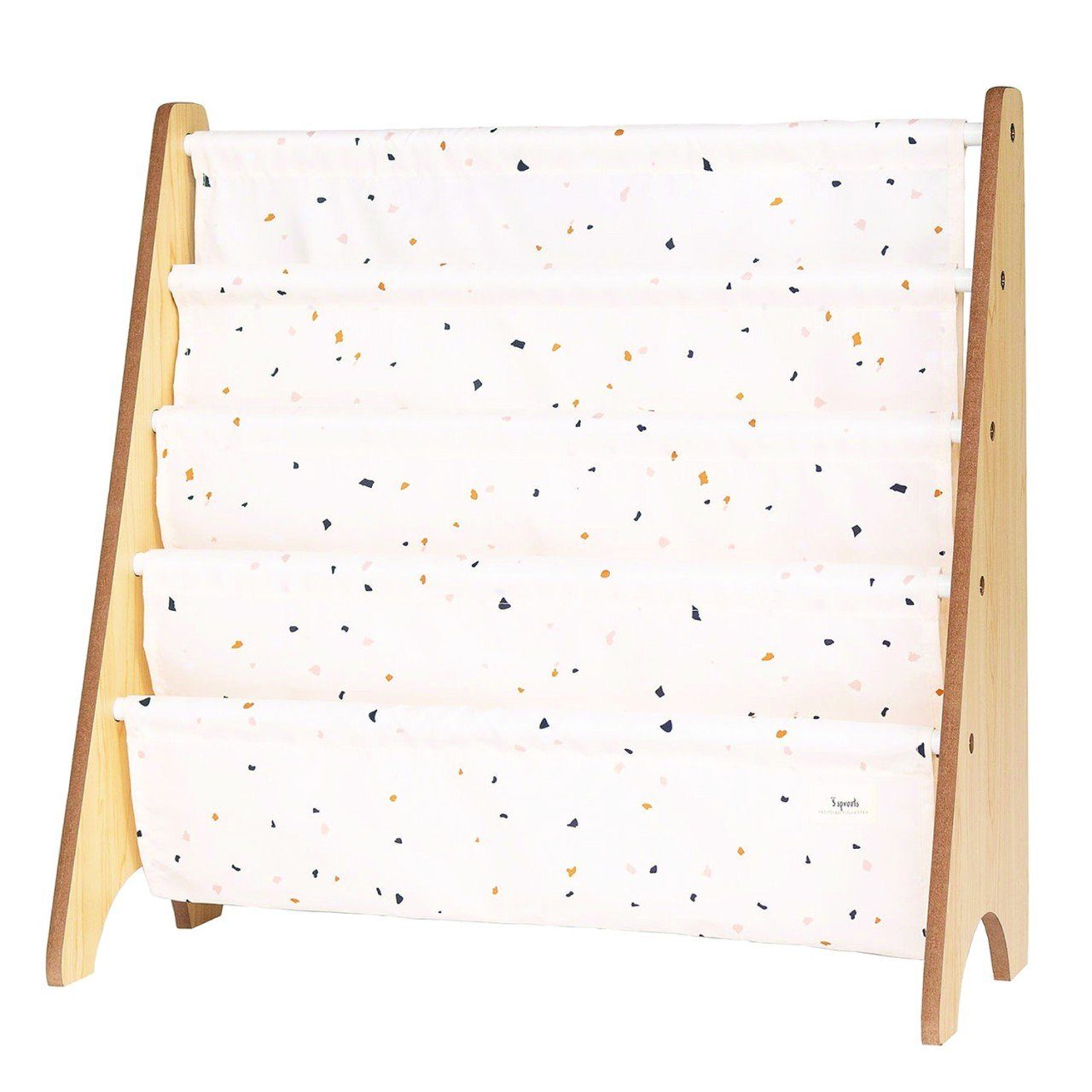 3 Sprouts Bücherregal 3 Sprouts - Bücherregal Terrazzo Cream, recycled