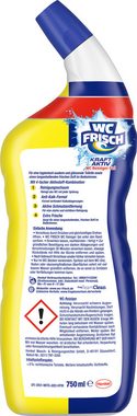 WC Frisch Gel Lemon (1x 750 ml) WC-Reiniger (1-St. mit Lufterfrischer-Effekt, für hygienische Frische mit 4-fach Aktivstoff-Kombination)