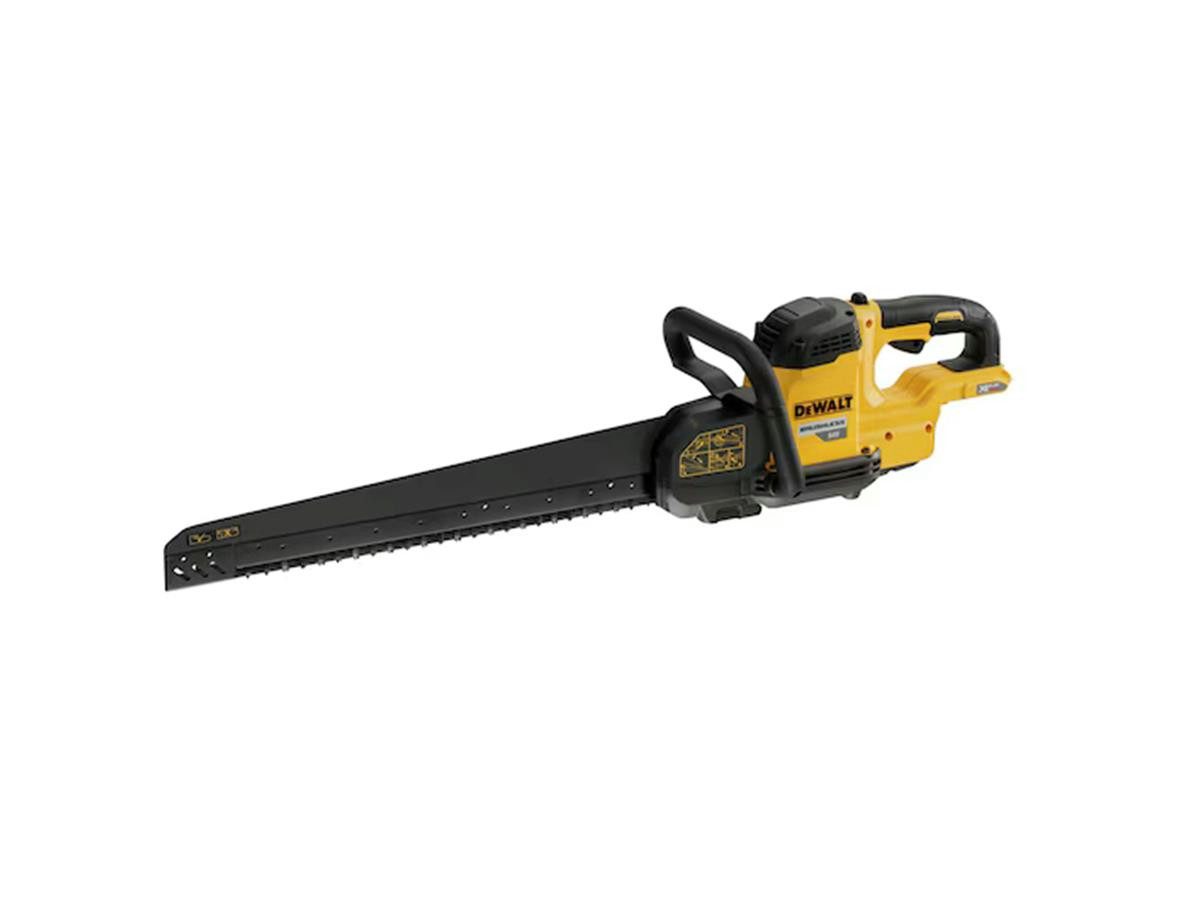 DeWalt Doppelblattsäge Flexvolt 54V, Basisv., ohne Akku und Ladegerät, Schnittlänge: 430 mm, Schwertlänge: 500 mm