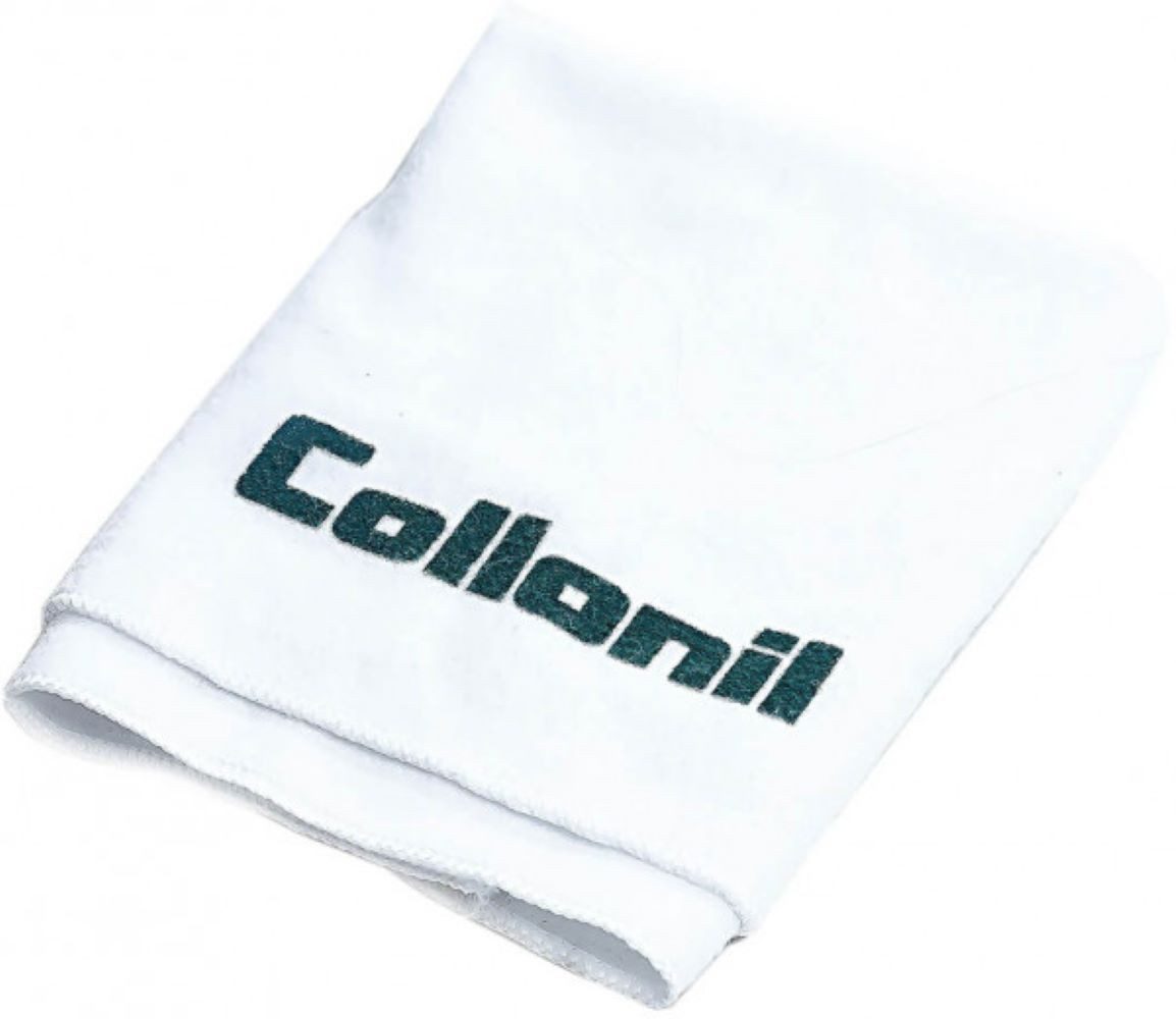10er Pack Collonil Poliertücher Schuhpflege weiß Schuhputztuch
