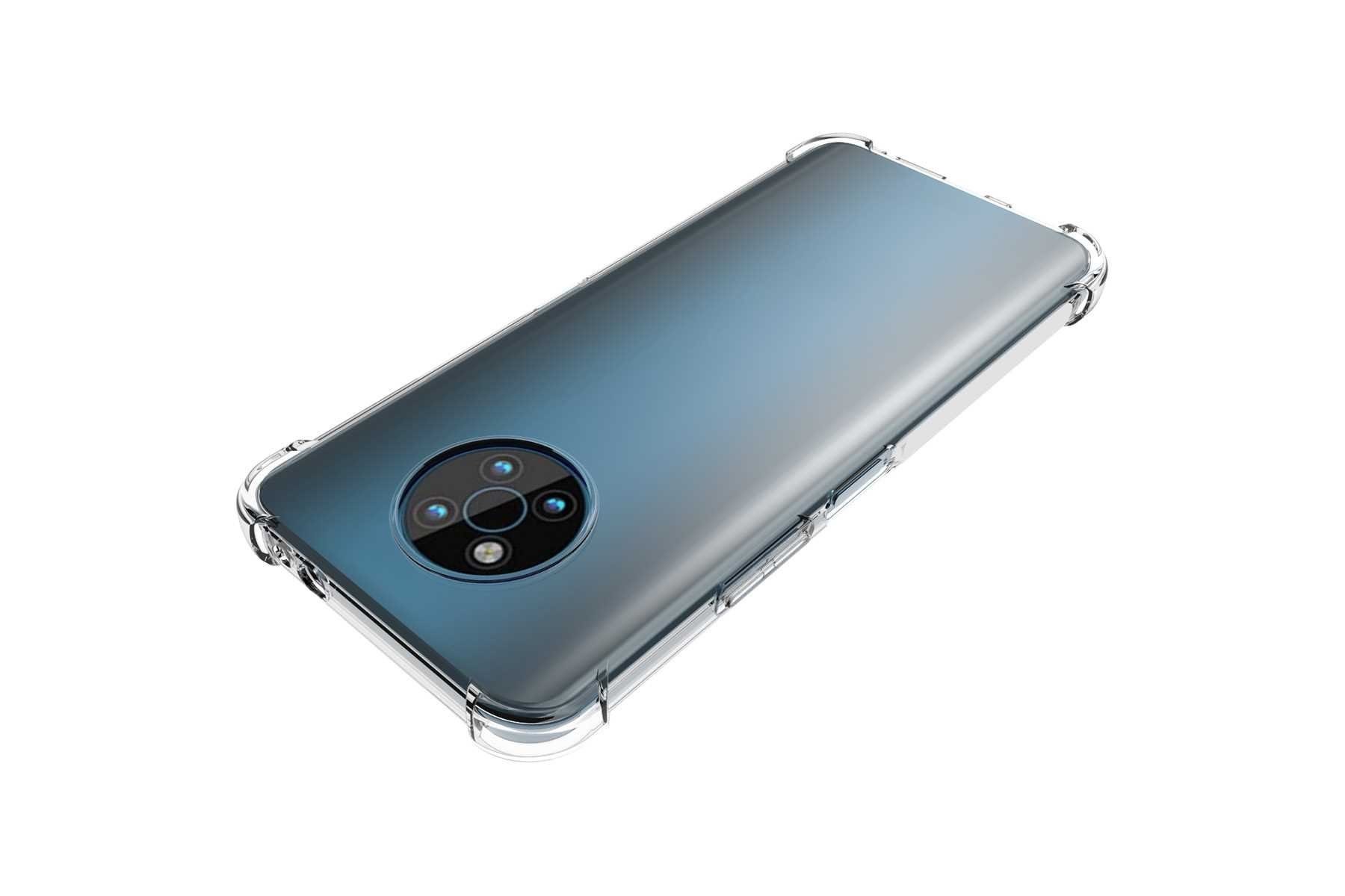 mtb more energy Smartphone-Hülle Clear Armor Case für Nokia G50 5G (TA-1358), Transparente TPU Schutzhülle Case Backcover mit Anti-Shock Verstärkung