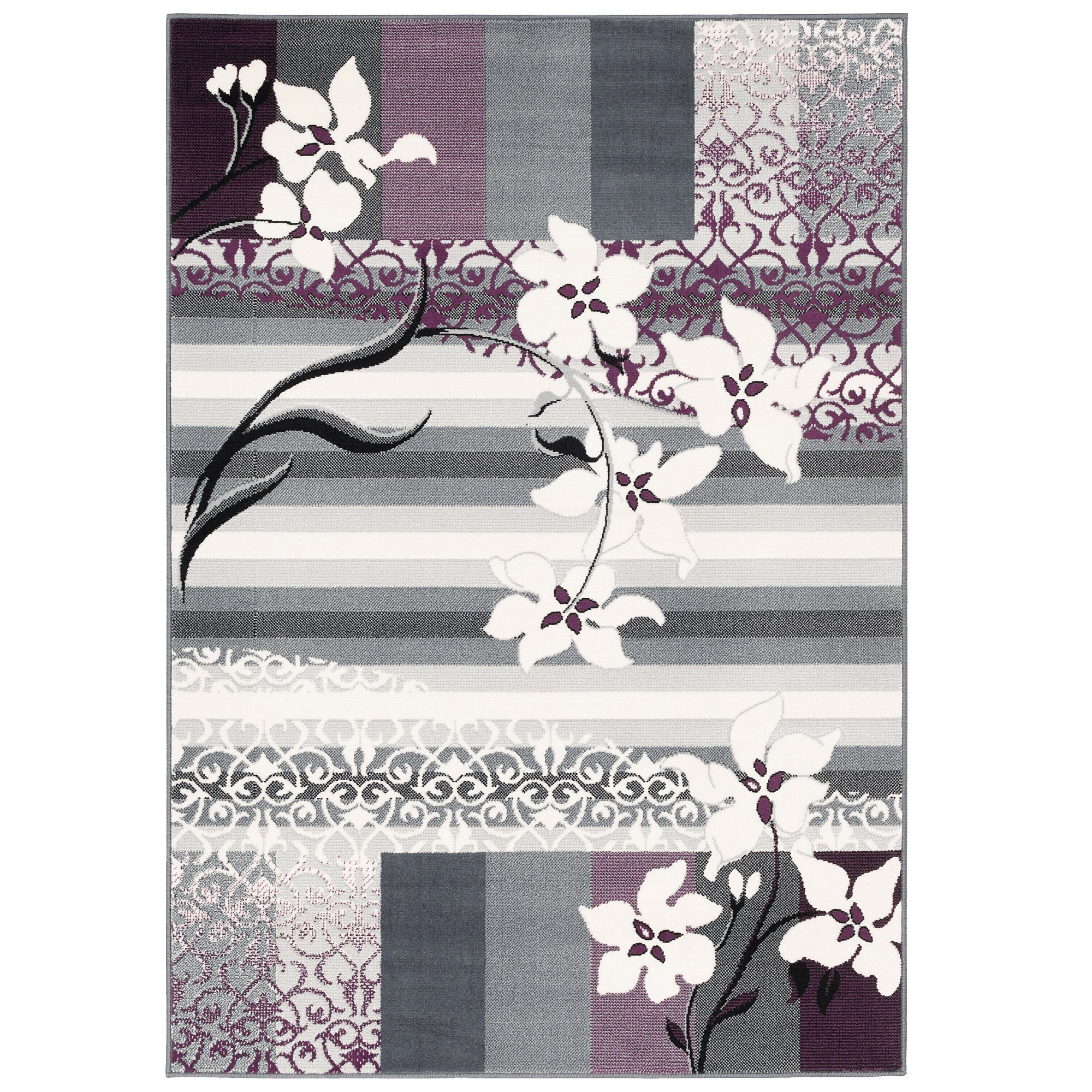 Pergamon Designteppich Modern Designer Velours Teppich günstig online kaufen
