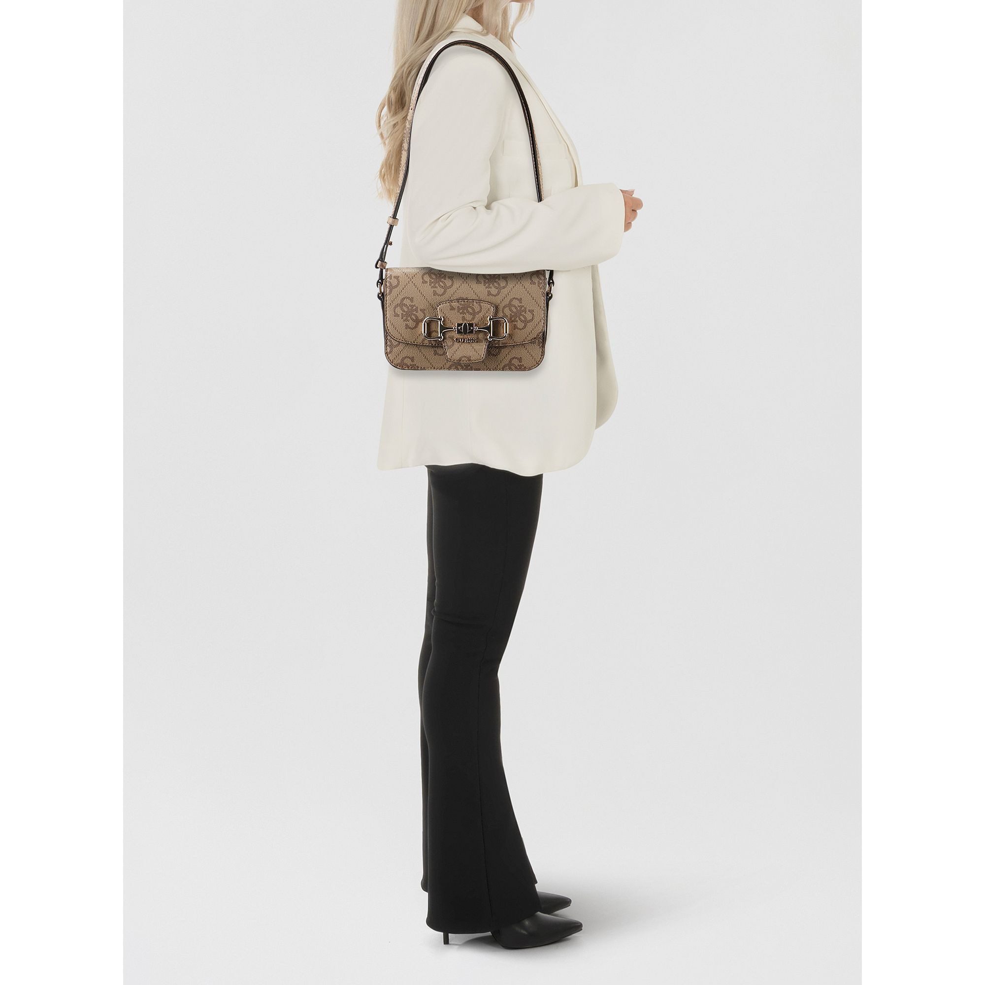 Guess Schultertasche Janie, Polyurethan