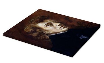 Posterlounge Leinwandbild Eugene Delacroix, Frédéric Chopin, Malerei