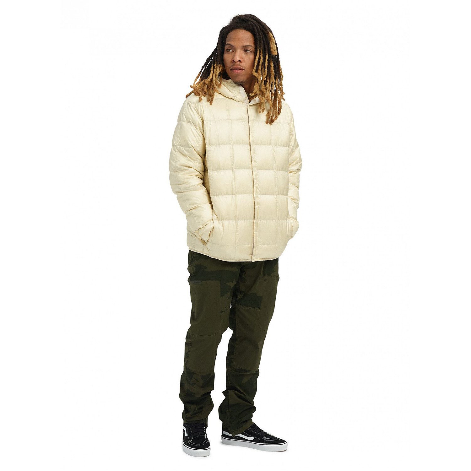 Burton Winterjacke Jacke M EVERGREEN HOODED SNAP DOWN JACKET