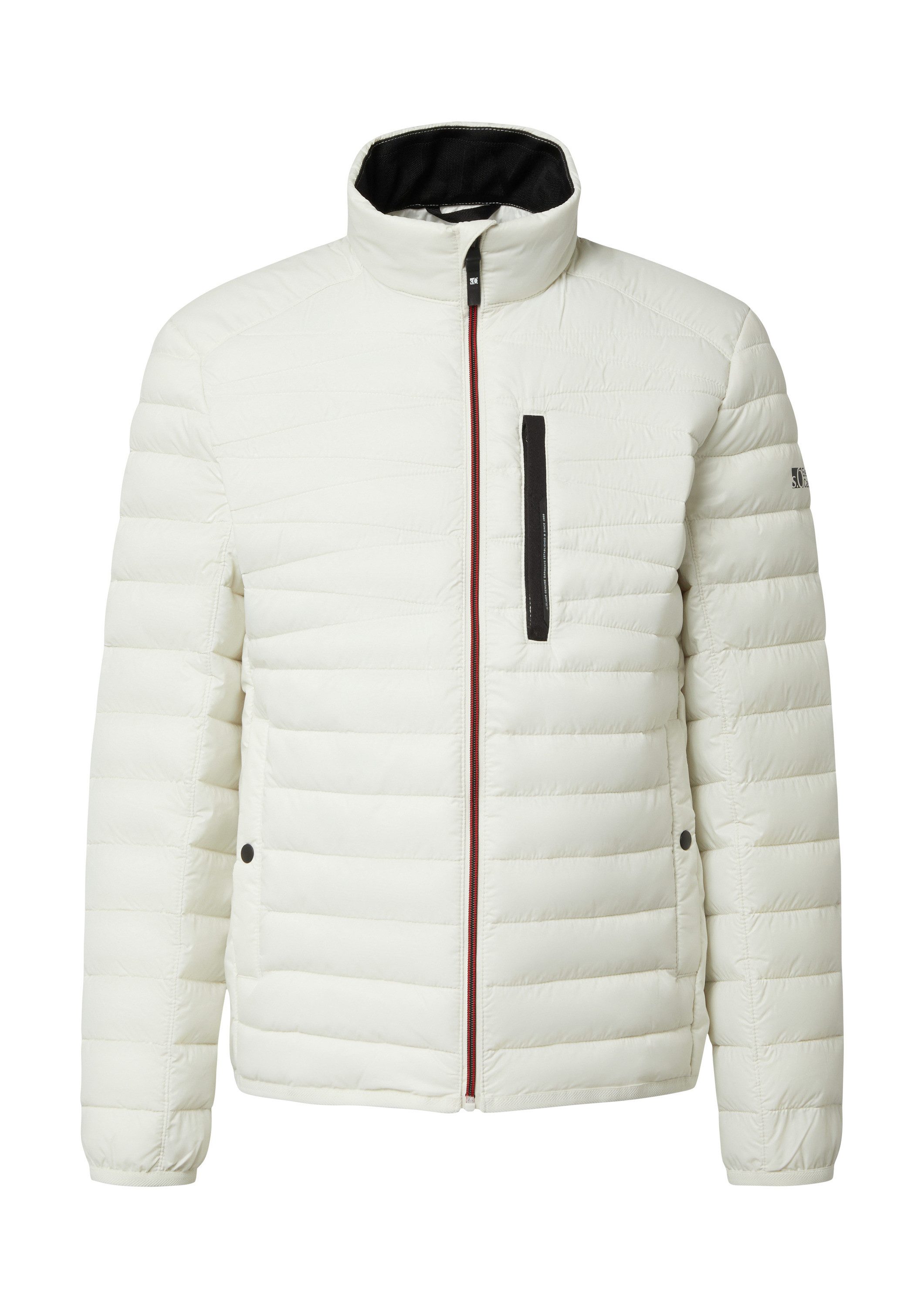 s.Oliver Winterjacke Outdoor-Jacke Sportive Steppjacke mit Stehkragen und Innentasche