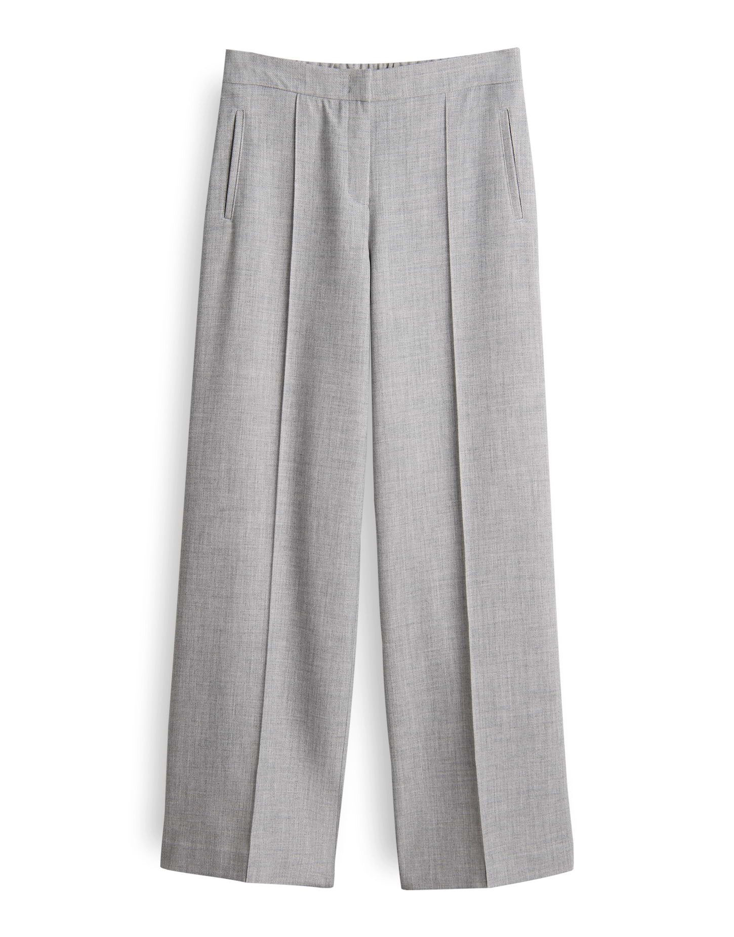 Stoffhose MAIGA COZY Wide Leg in Mélange Optik