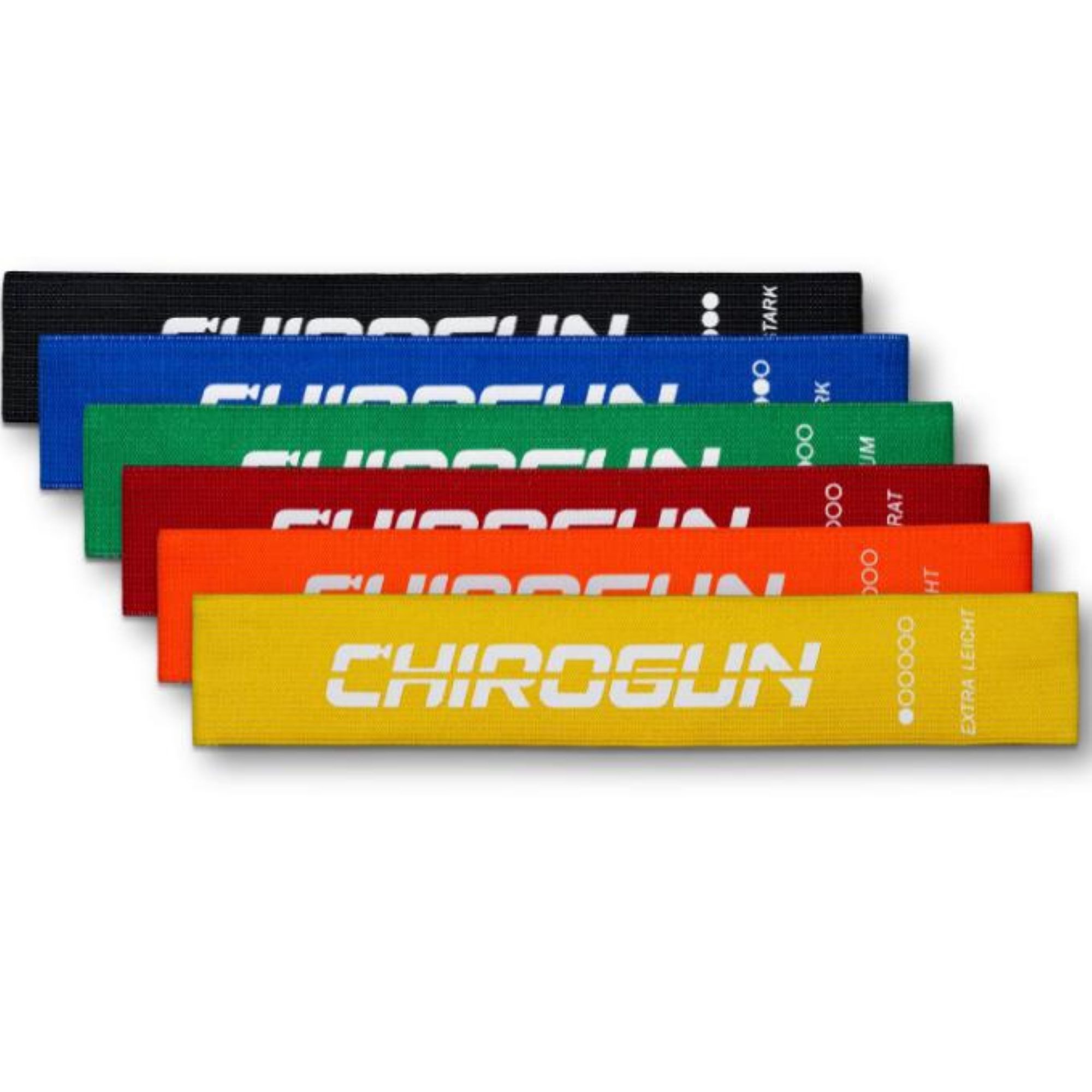 CHIROGUN Trainingsband CHIROGUN Loop Band 6er Set