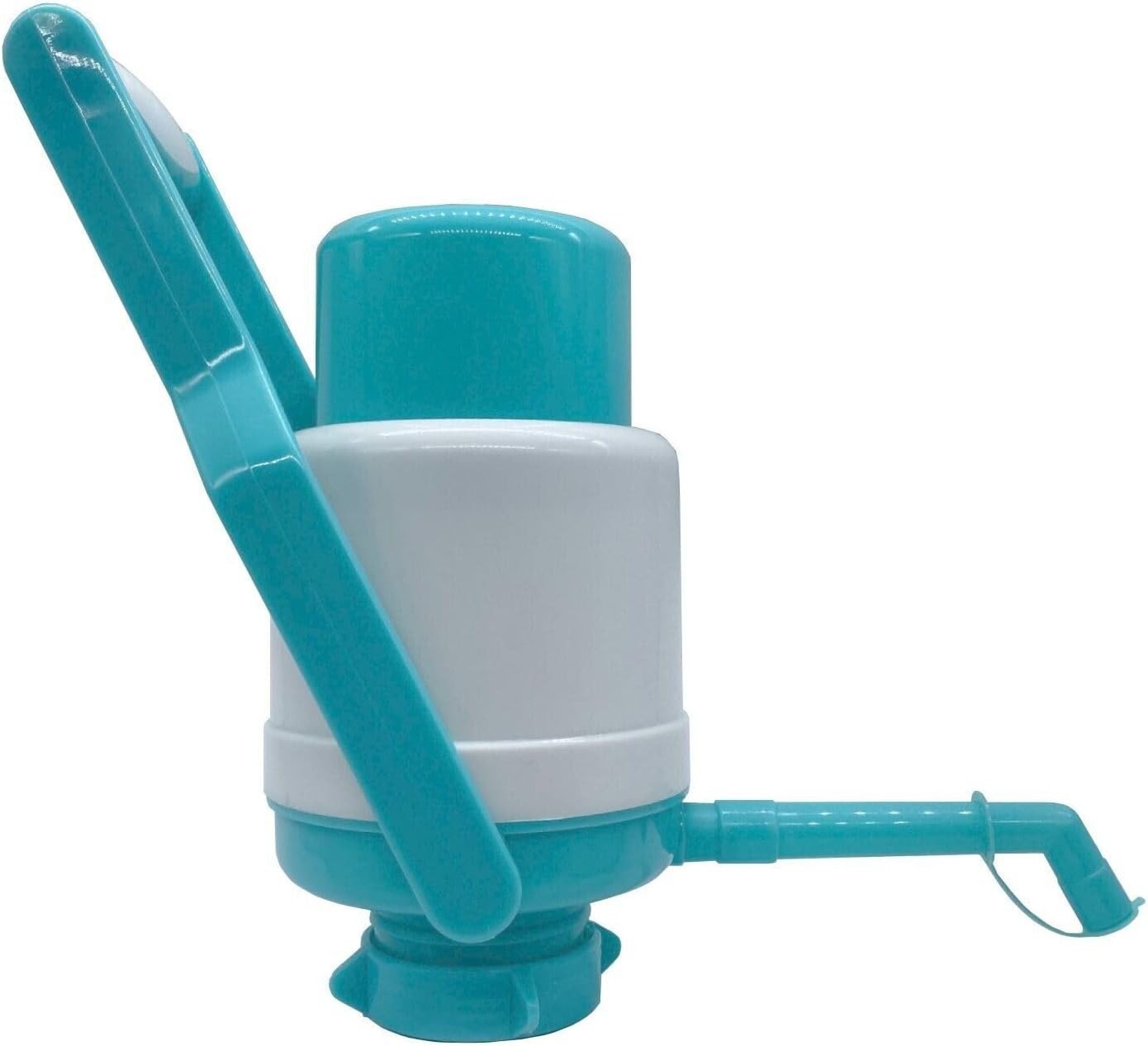 Mutto Handpumpe Manuelle Wasserpumpe für Wassergallonen, ohne Strom, mit Adapterzubehör, ohne Gallone und Wasser