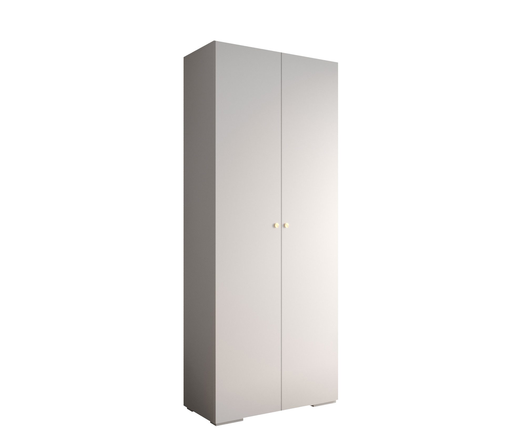 MOEBLO Schrankmodule IVONA 2 (goldene Griffe, elegante Garderobe, glamouröser Stil, Schrank Garderobe Schiebtüren Schlafzimmer, Modularer Kleiderschrank)