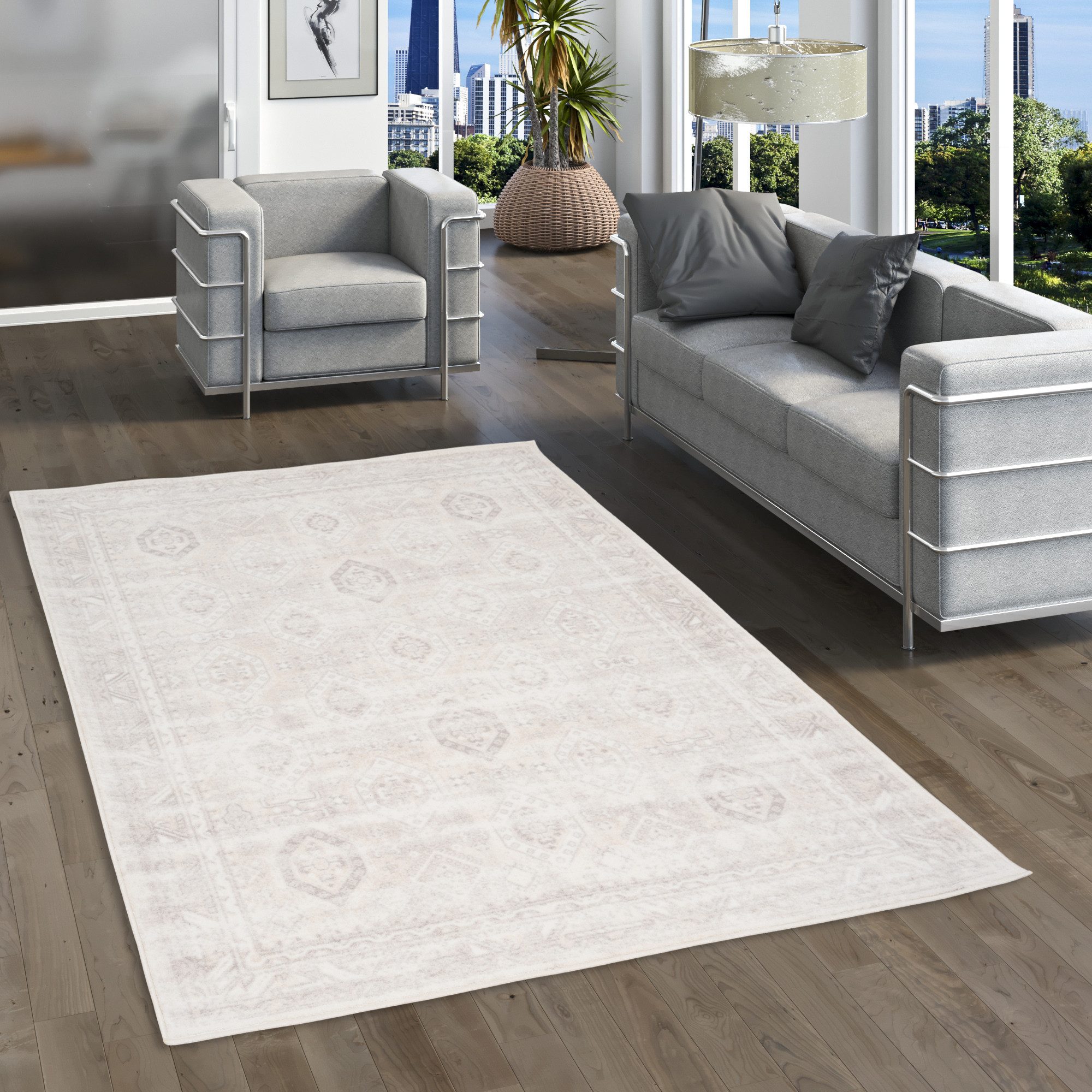 Pergamon Designteppich Designer Teppich Tawira Vintage, günstig online kaufen