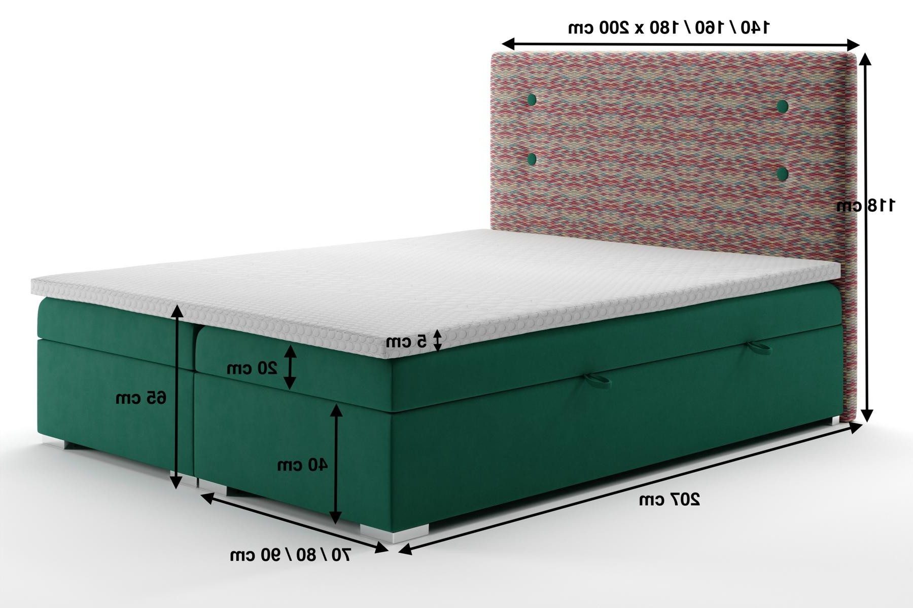 Xlmoebel Boxspringbett Boxspringbett mit Hotel-Funktion und integriertem Topper (Boxspringbett 4069424841886), Hergestellt in Europa