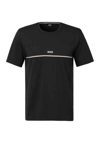 BOSS T-Shirt Unique T-Shirt mit BOSS Logodruck